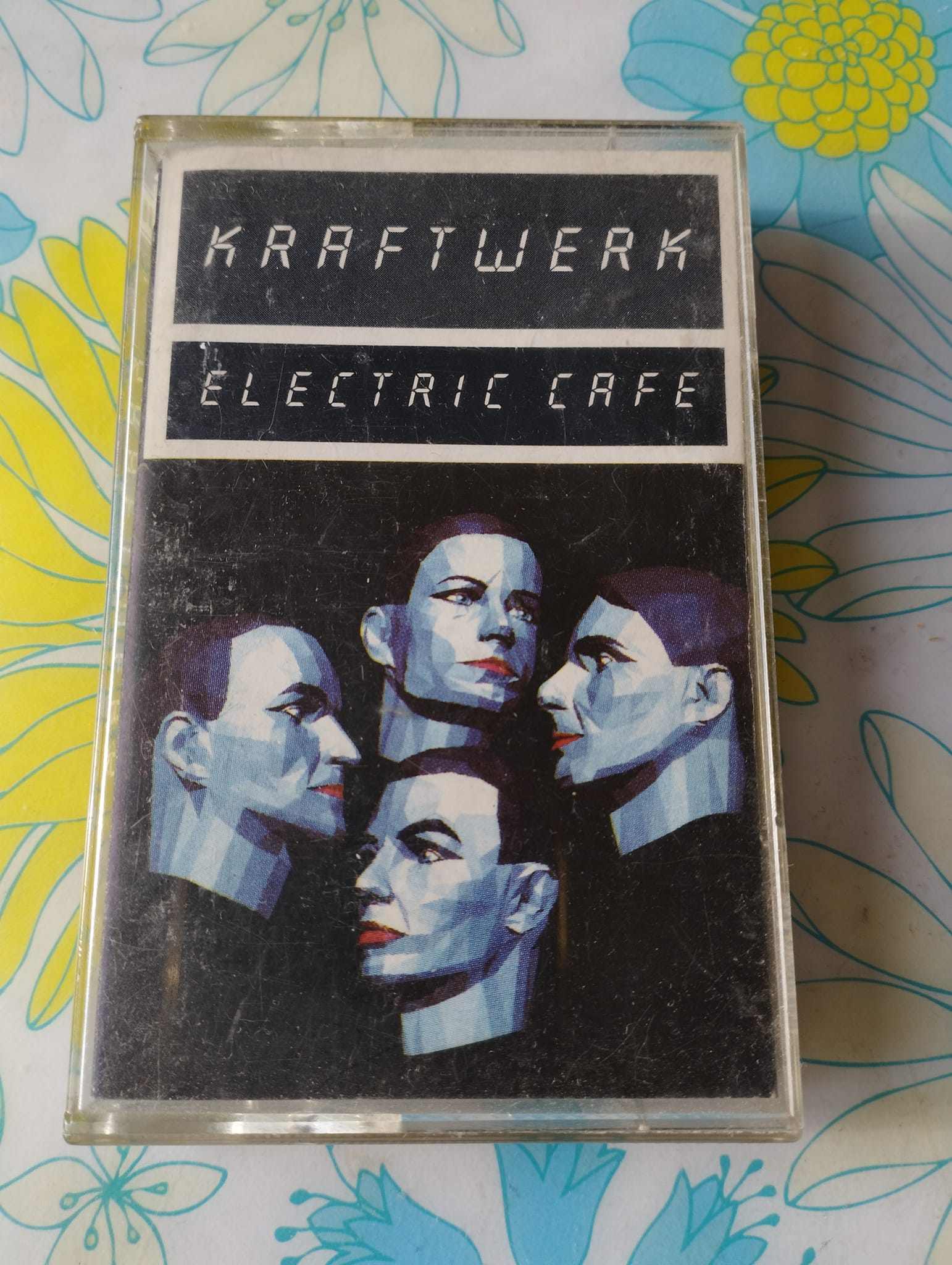 My well worn but well loved copy of Electric Cafe from 1986. ⬇️
