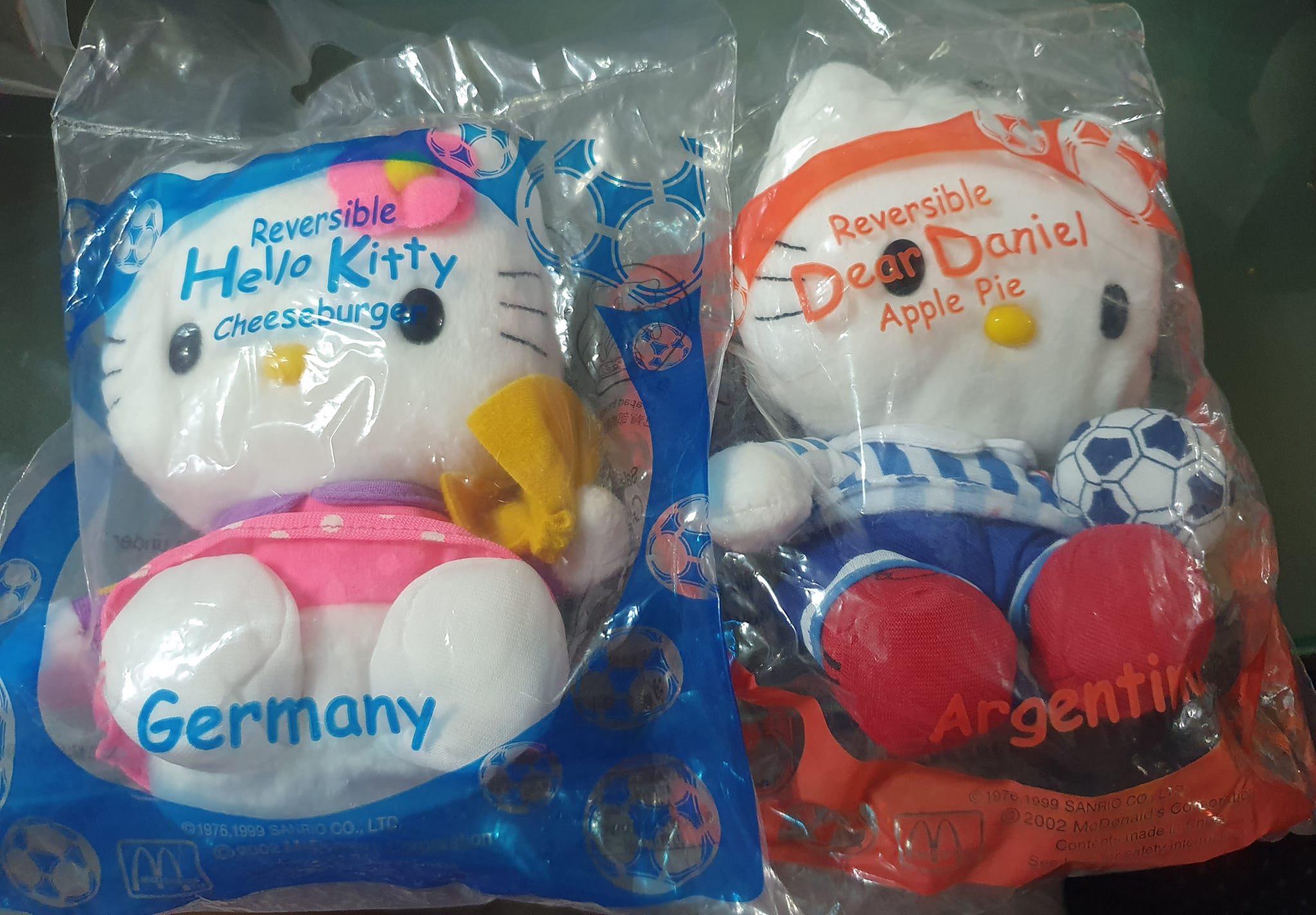 Hello Kitty reversible toys from 2002 collection