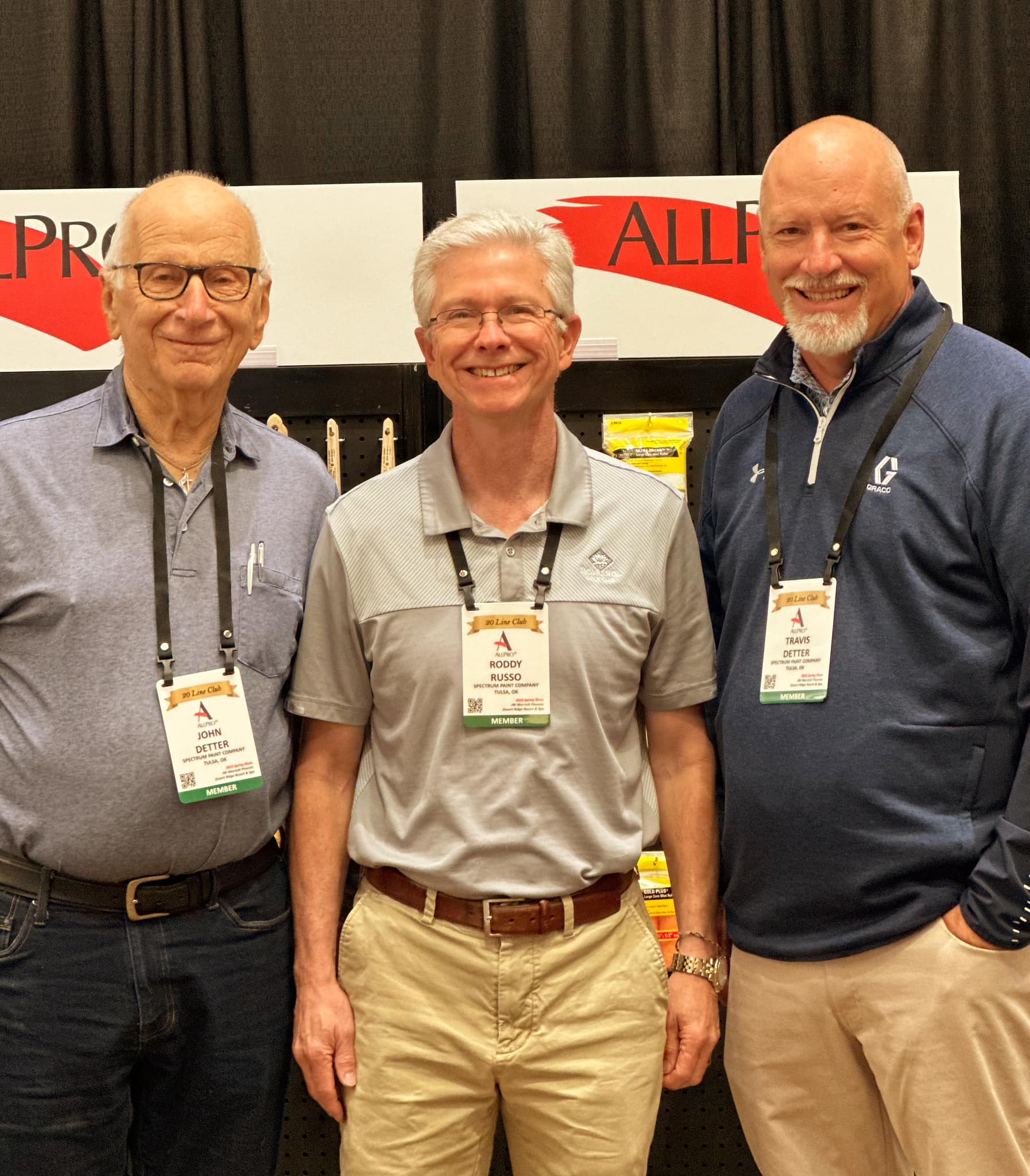 John, Roddy, and Travis at the... - Spectrum Paint Company