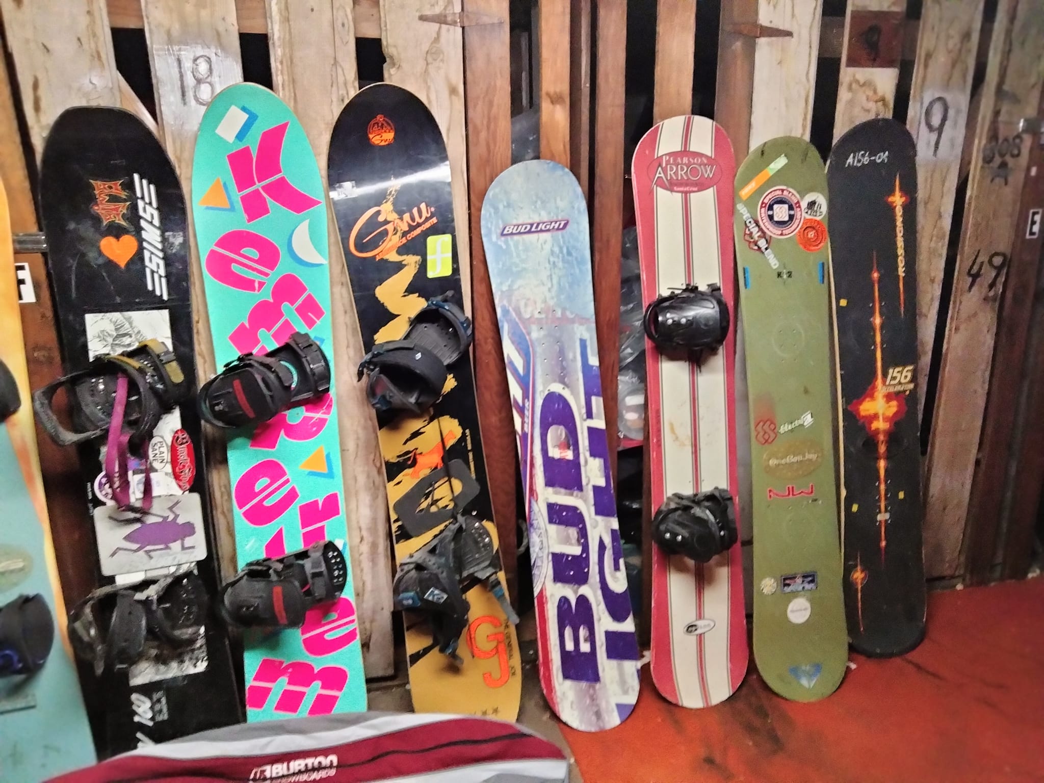 old barfoot snowboards