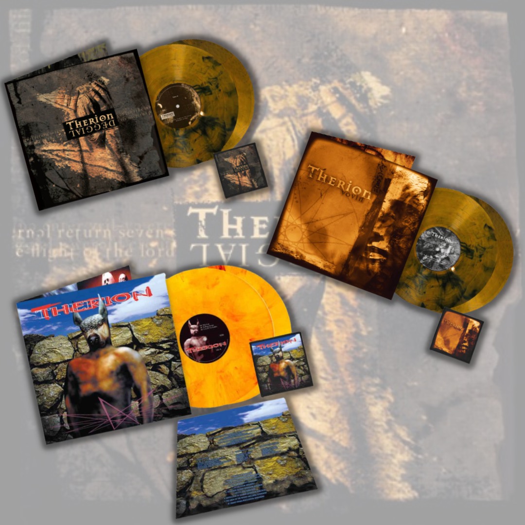 Therion Time Shall Tell 2022 limited edition vinyl reissue