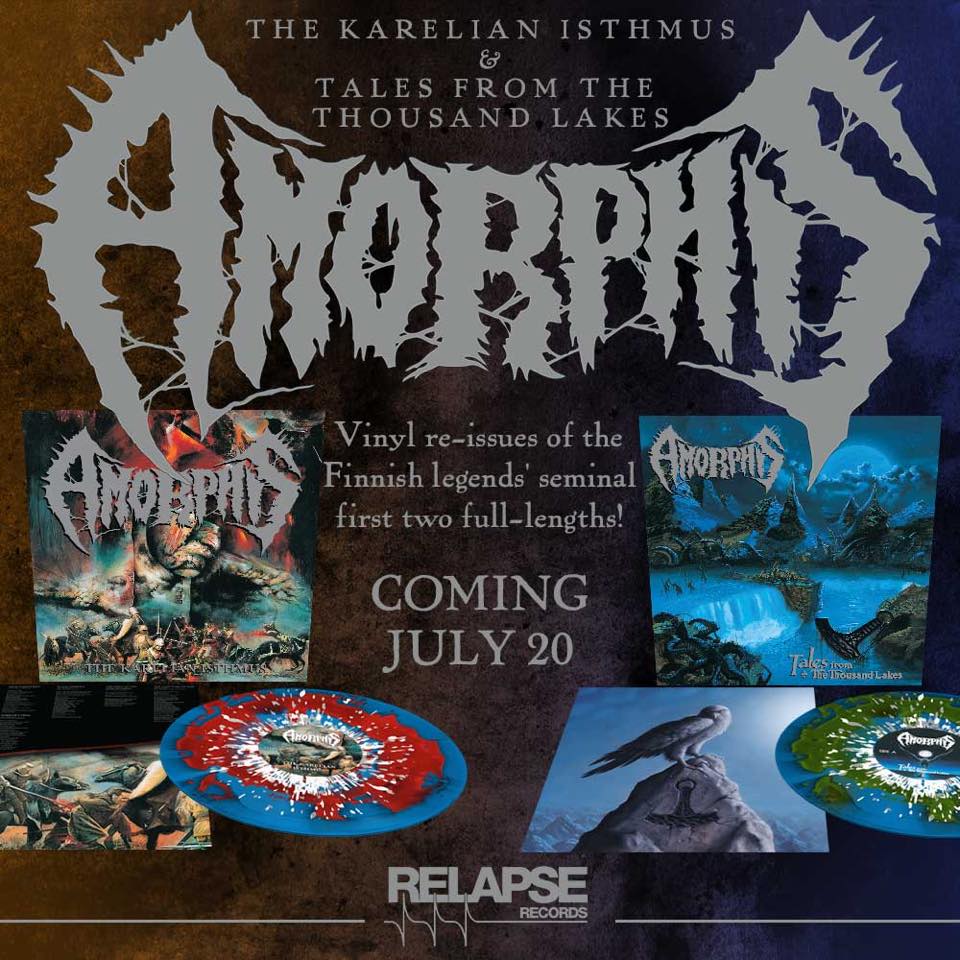 Amorphis Tales from the Thousand Lakes vinyl available