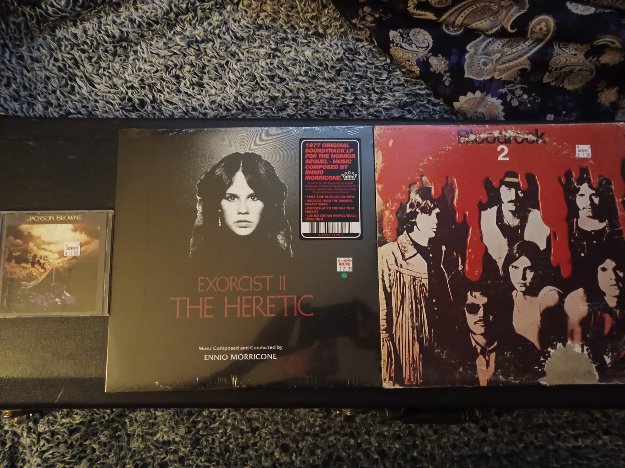 recent birthday vinyl pickup from sorry state records