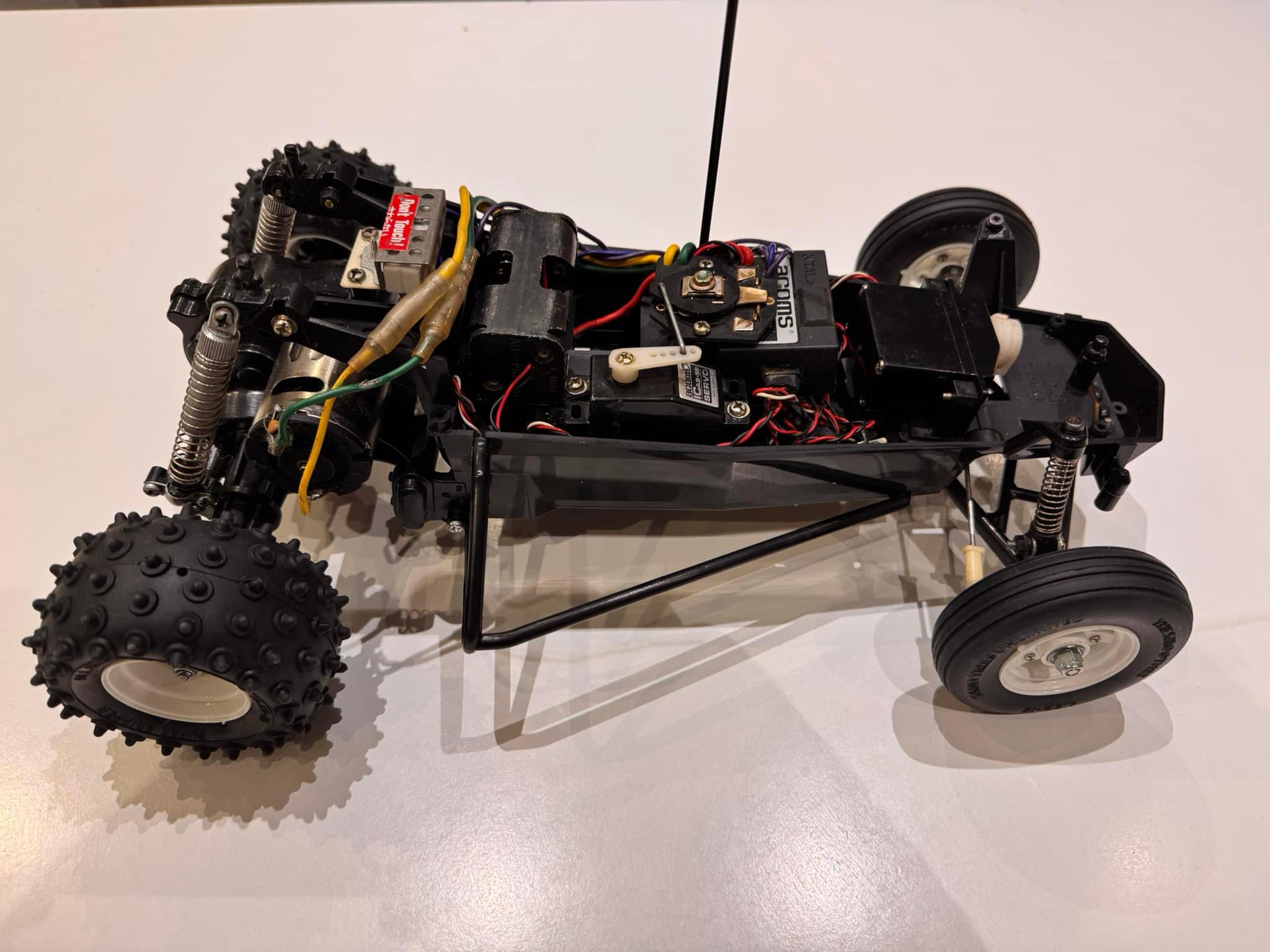 1984 Tamiya Hornet nut and bolt rebuild