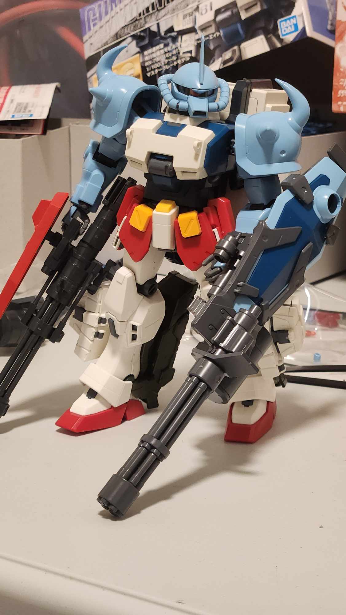 Gunbarrel Strike Gundam EG 1/144 – Kit Modello Da Collezione Per Gundam Breaker 4 (Nintendo Switch)