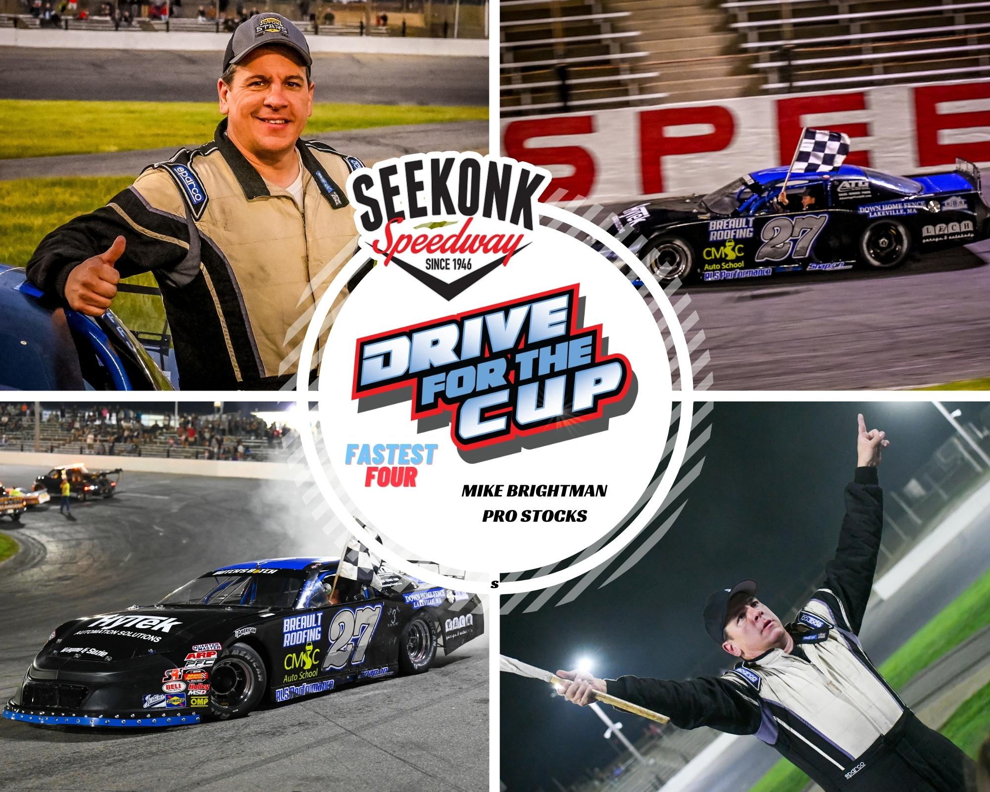 FASTEST FOUR PRO STOCK FINALIST - MIKE BRIGHTMAN As a former