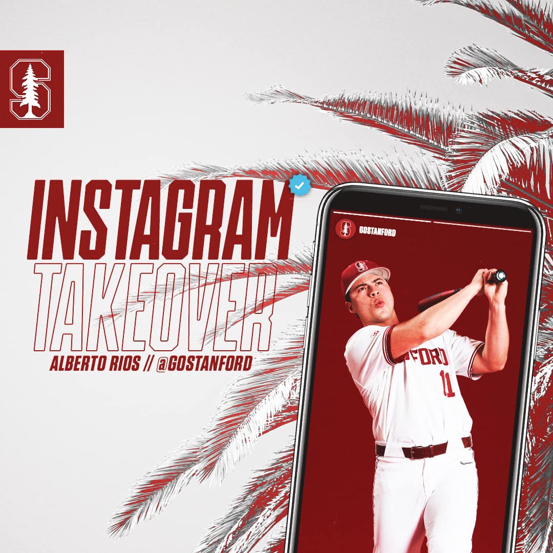 🚨 INSTAGRAM TAKEOVER 🚨 Alberto Rios... - Stanford Baseball | Facebook