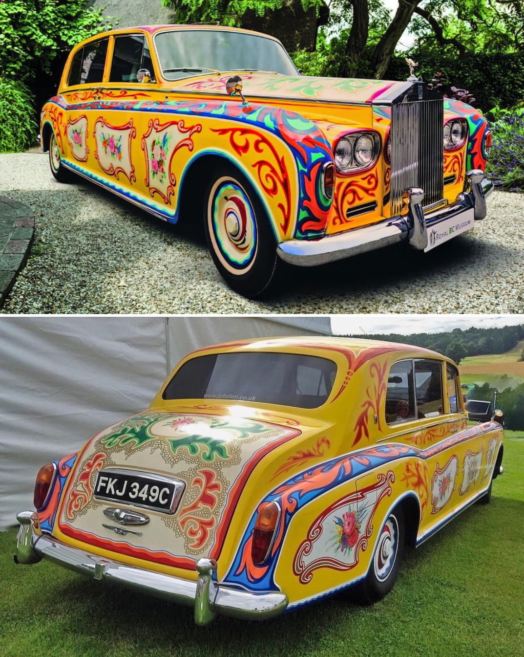 John Lennon's 1965 Roll's Royce Phantom V John Lennon's 1965