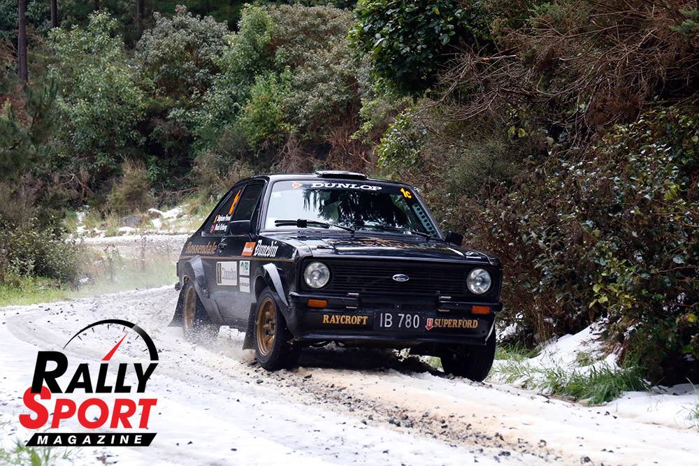 Otago Rally - Mads Østberg and co-driver Stephane Prevot...