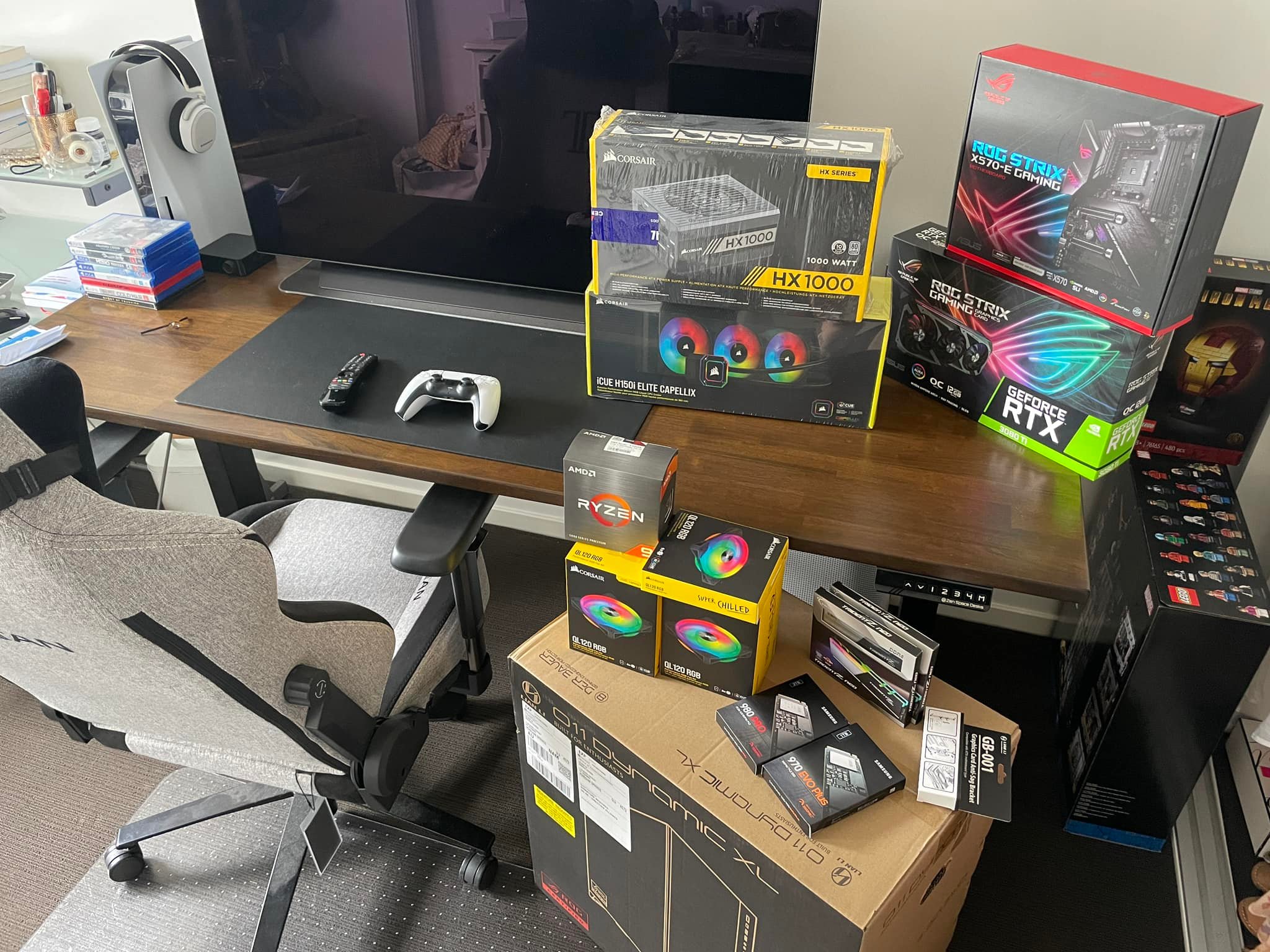 Building a gaming PC with AMD Ryzen 9 5900X and ASUS ROG Strix 