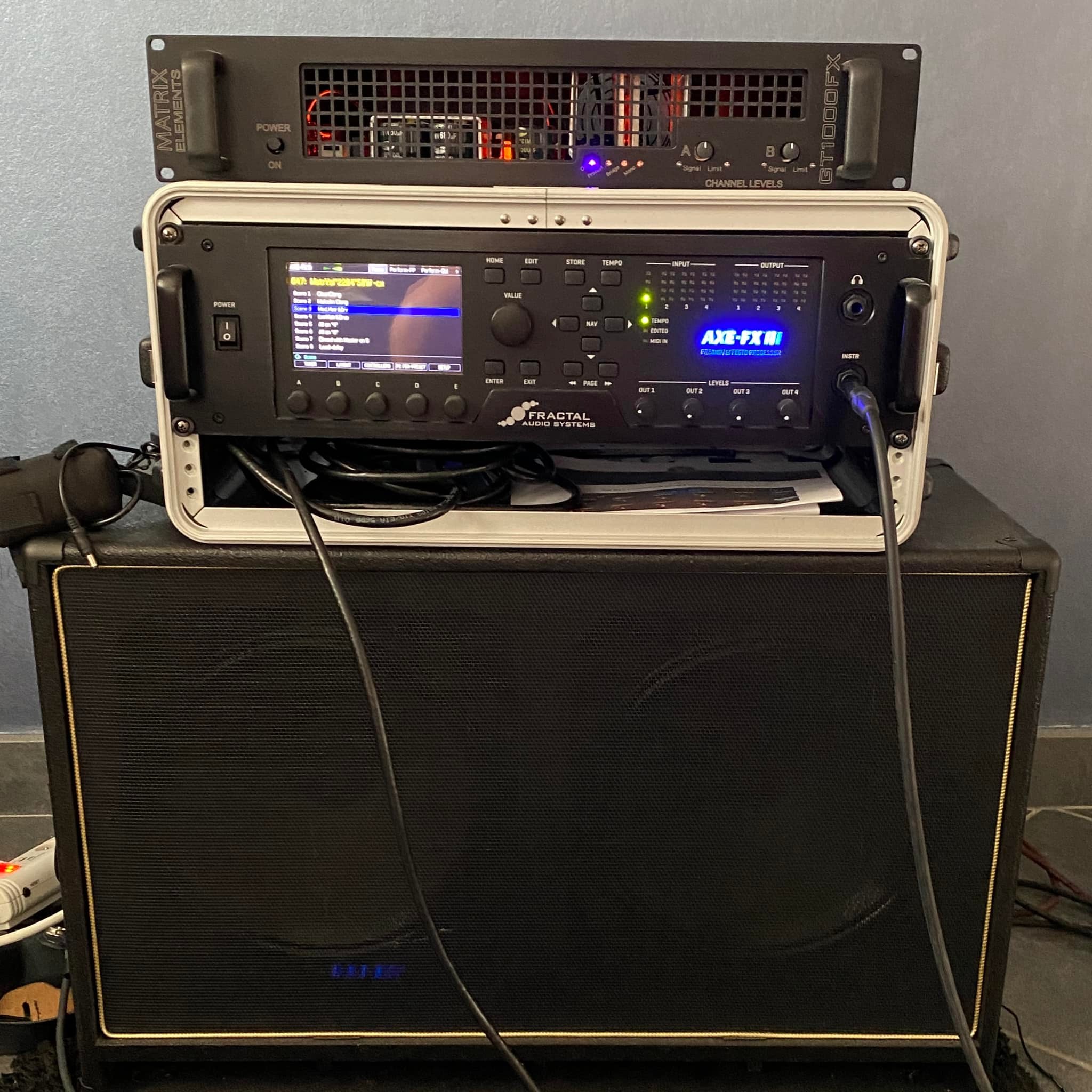 Mint Matrix GT1000FX 2U power amp for sale
