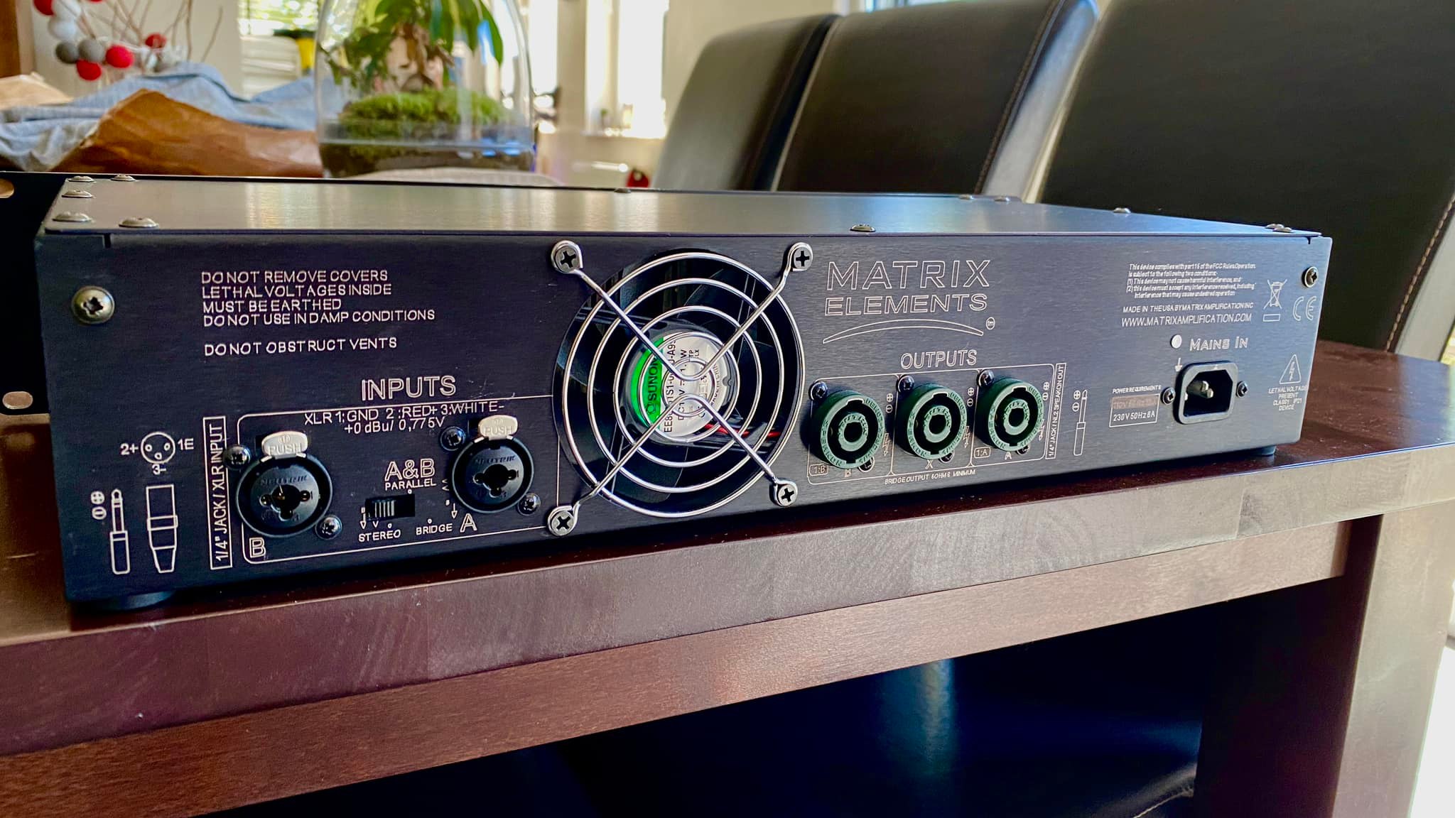 Mint Matrix GT1000FX 2U power amp for sale