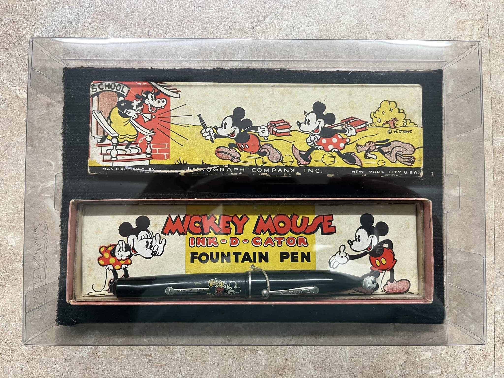 Mickey's Workshop 万年筆 LIMITED EDITION Write with magic & whimsy