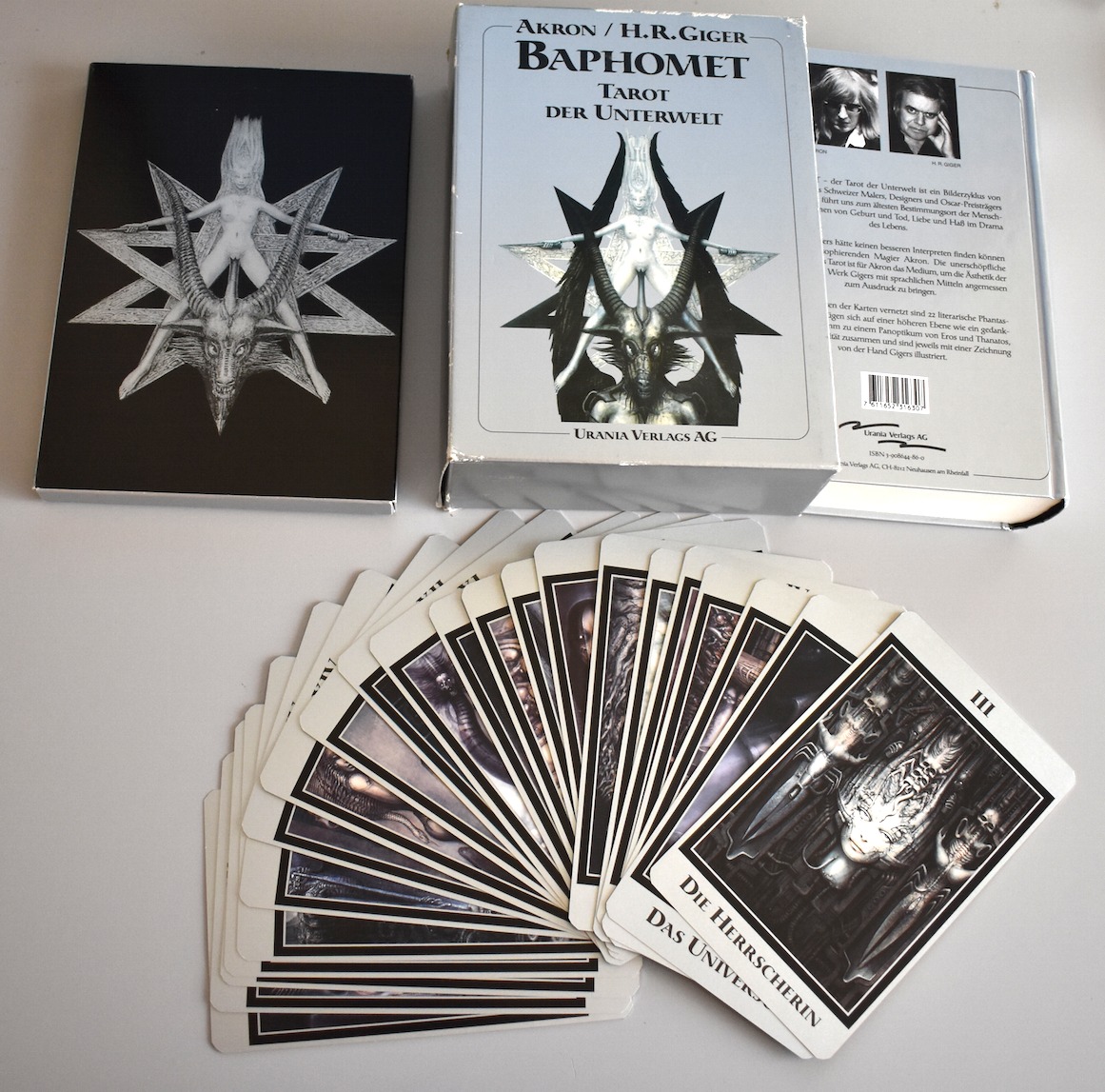 Akron / H.R. Giger Tarot Cards and Book