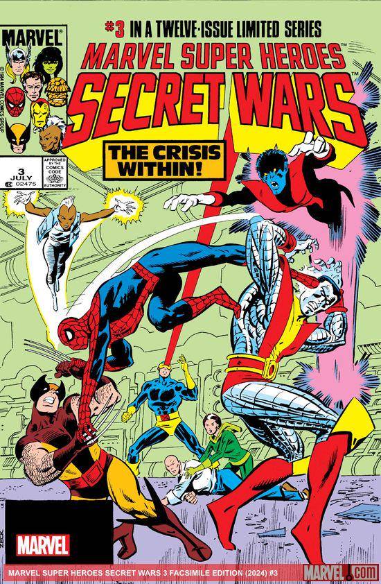 MSH SECRET WARS #3 FACSIMILE EDITION (RM26.5) MSH SECRET WARS #3