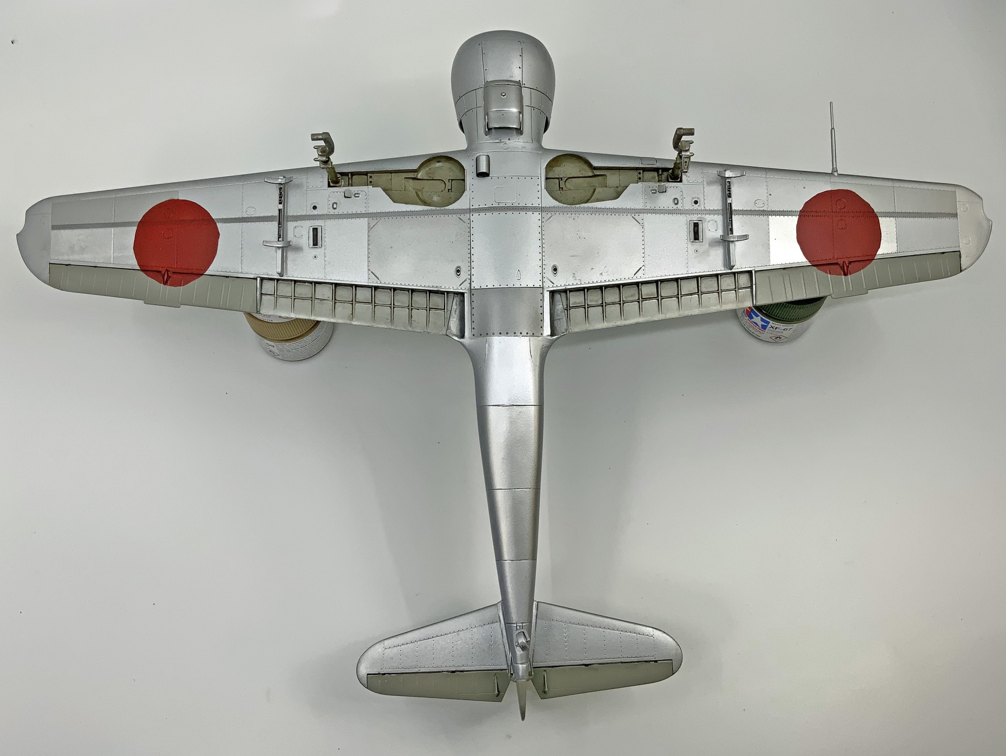 Ki-100-I Ko conversion kit with Hasegawa Ki-61 markings