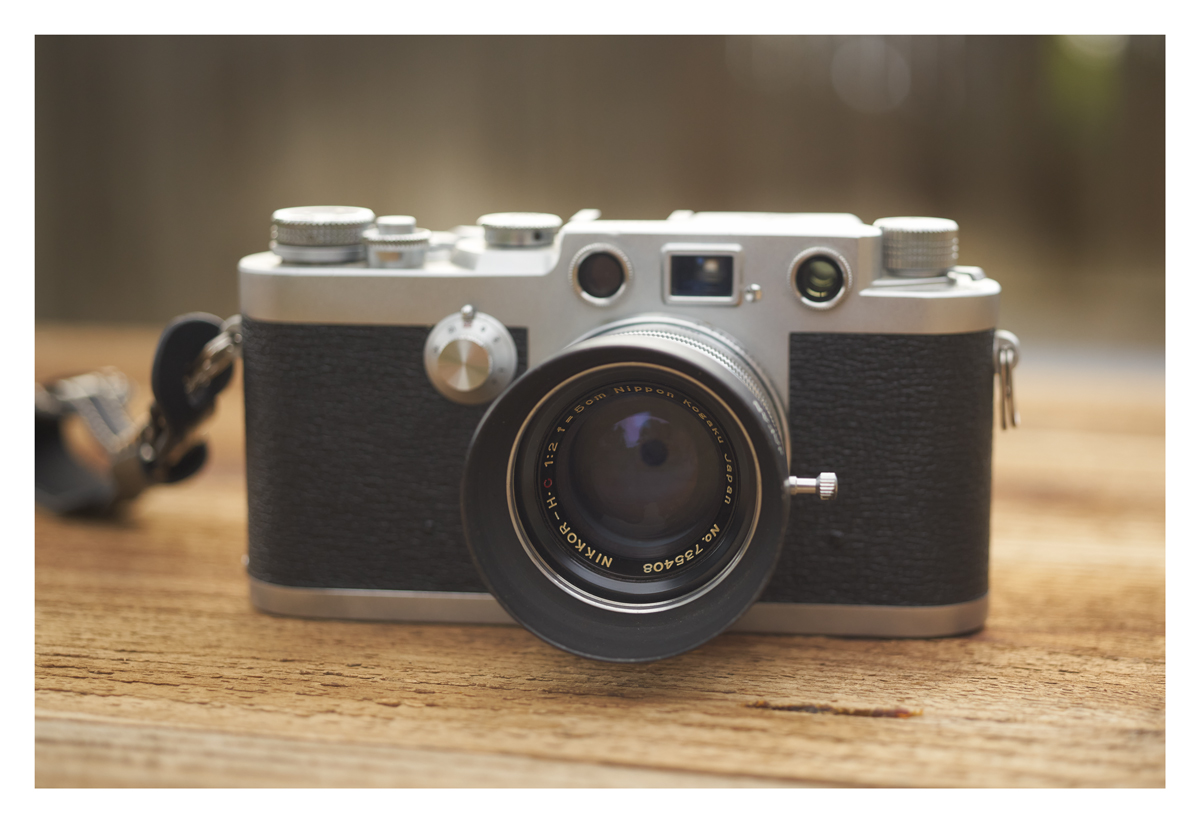 Rare Nicca Tower Type-3 Camera from 1951 with Nikkor-H.C f2 5cm Lens