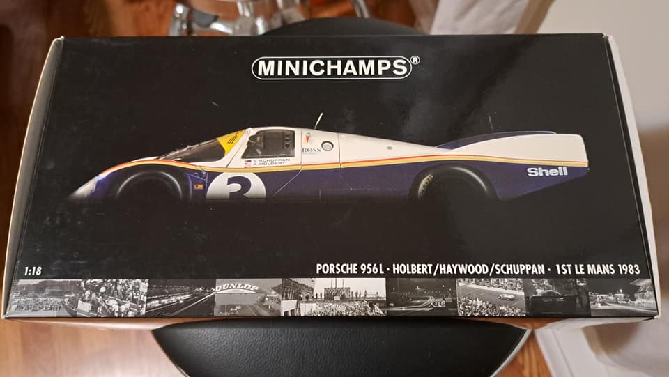 Minichamps 1:43 scale Porsche 956 model cars