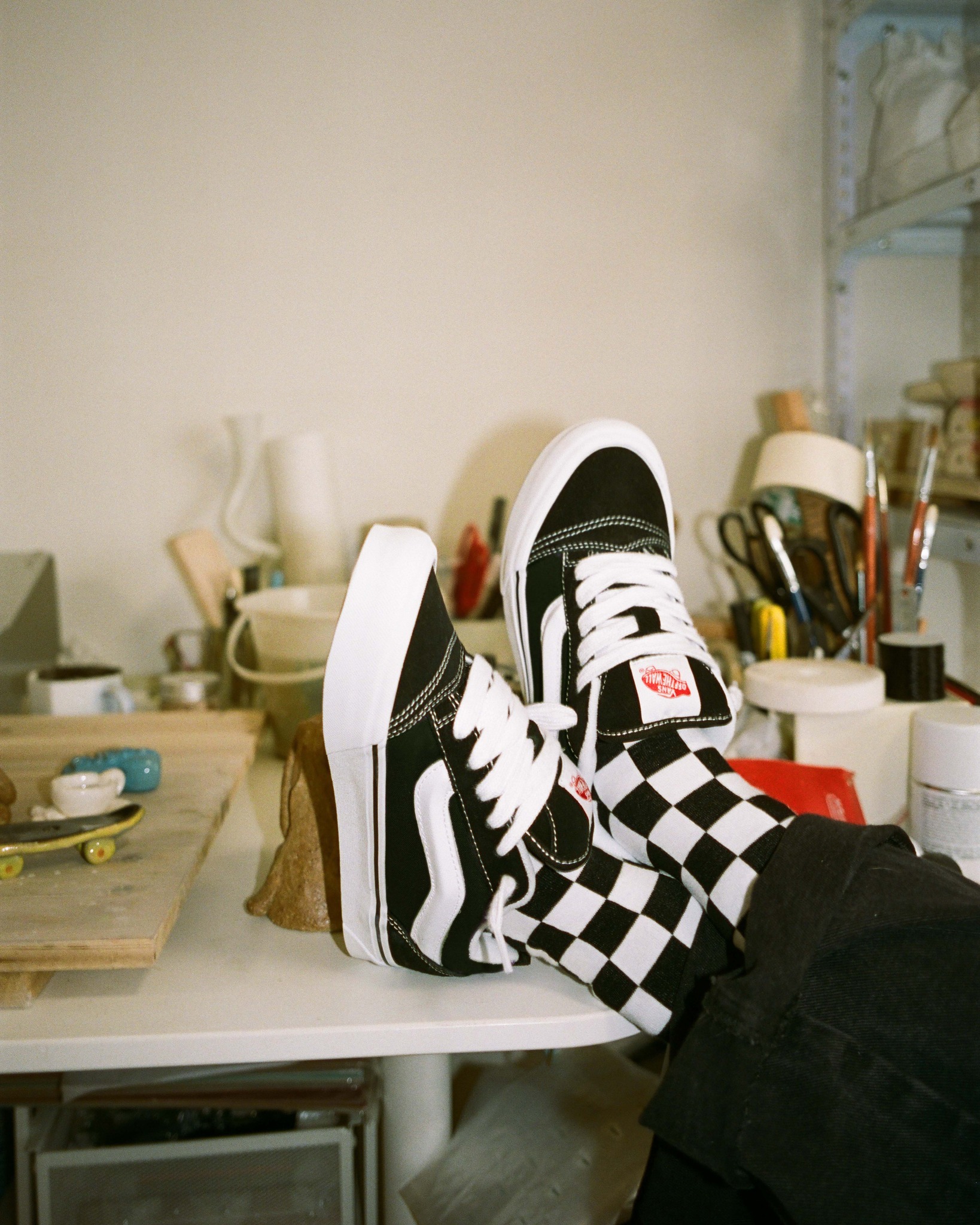 Complete the look with the Knu Skool, available now at