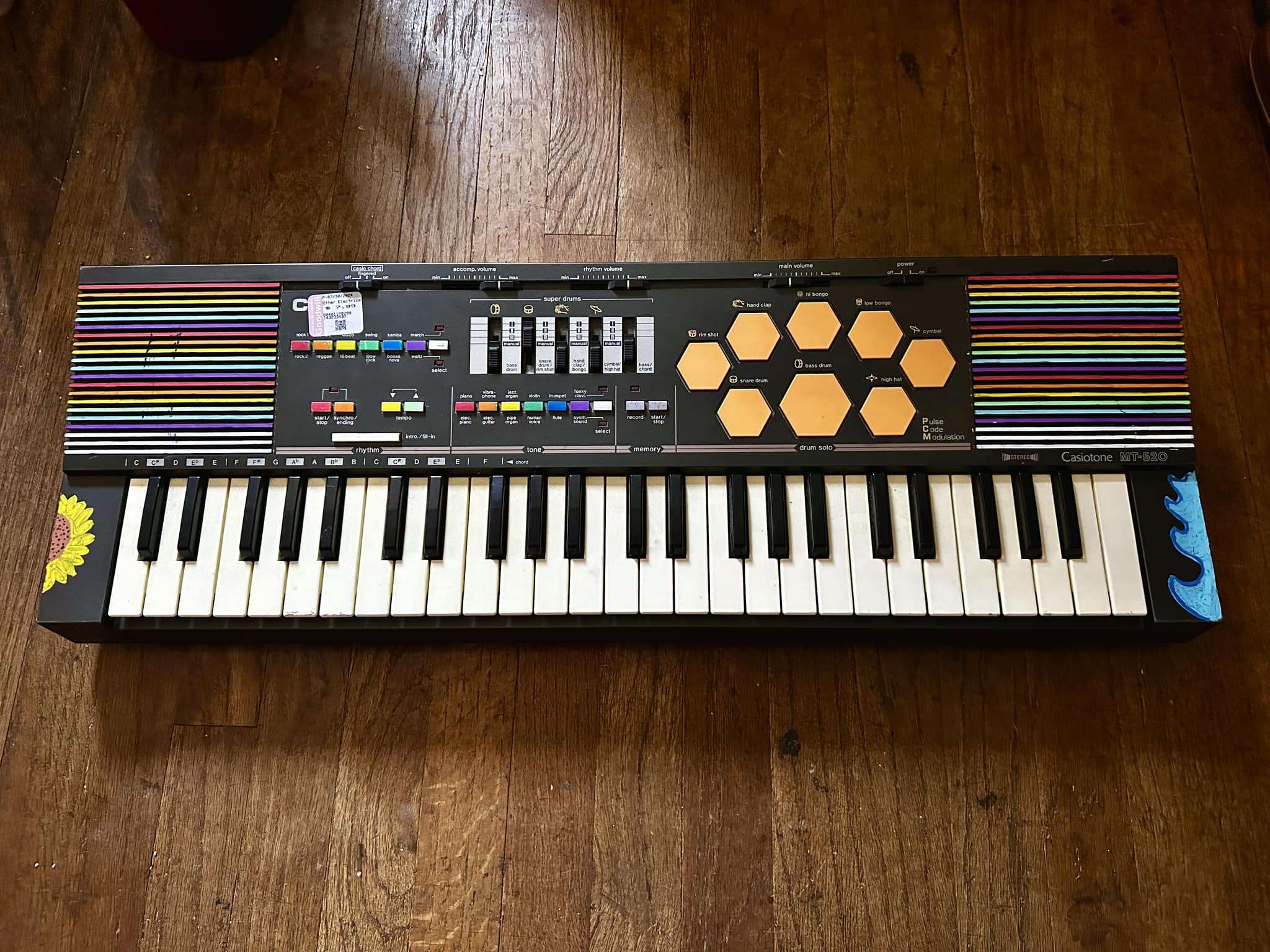 Stopped by a Goodwill yesterday and came across this Casiotone MT