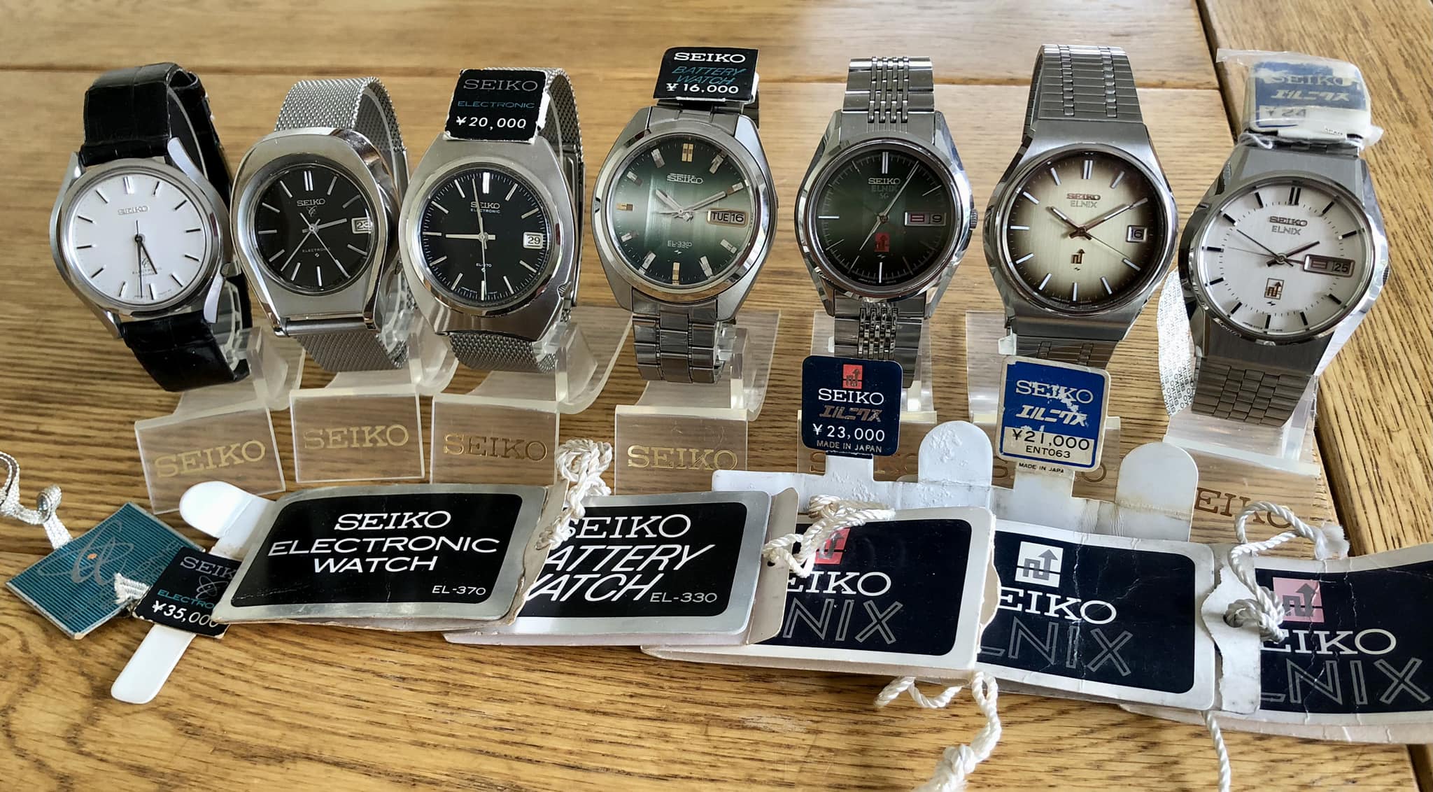 Seiko Electronic EL-370 3703-7000 Elnix Baton Index ?