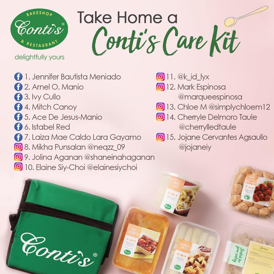 Conti's Bakeshop & Restaurant - Adding delight to your homes, one care ...