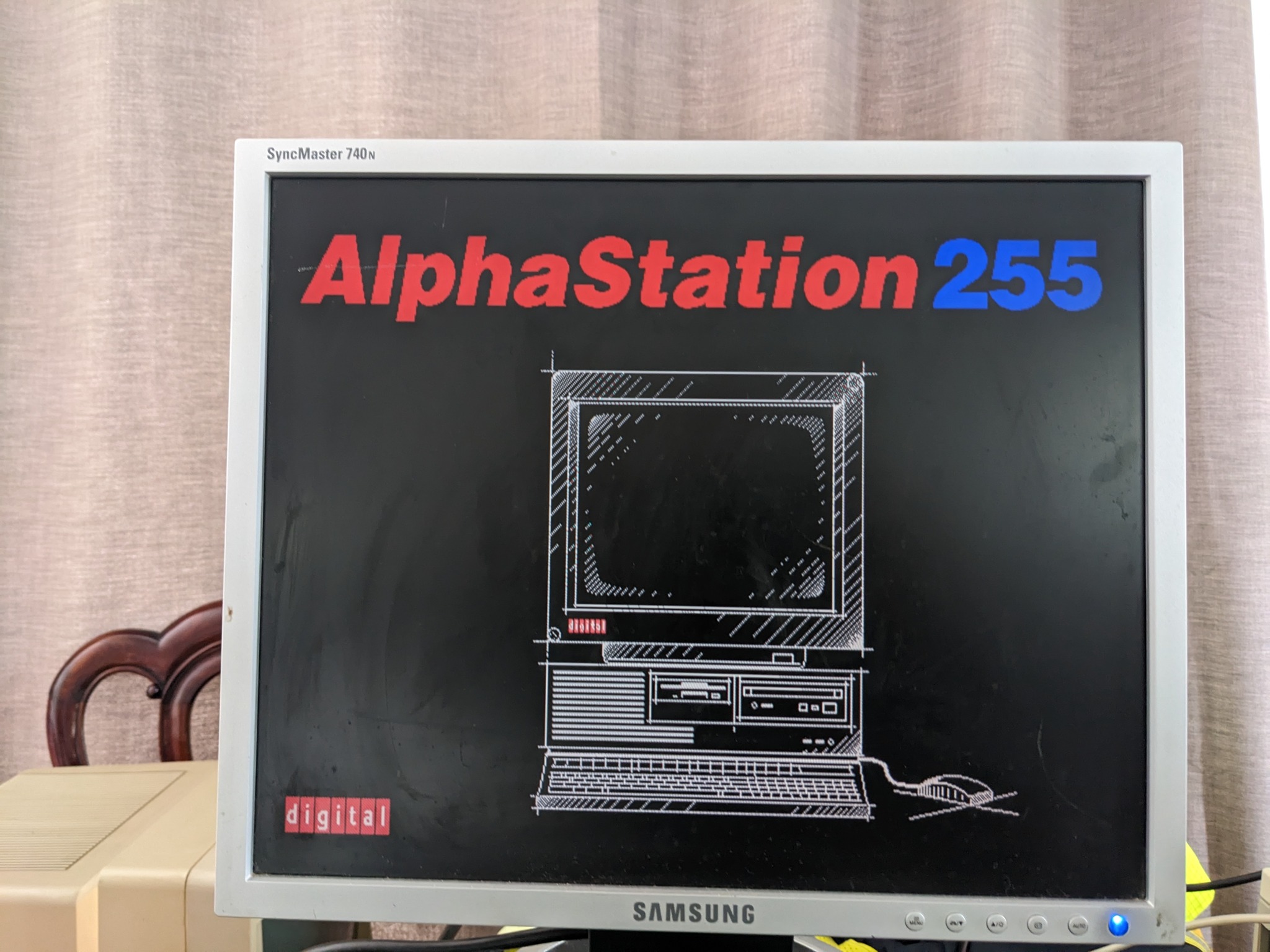 Digital Alpha 255 Workstation released in 1996