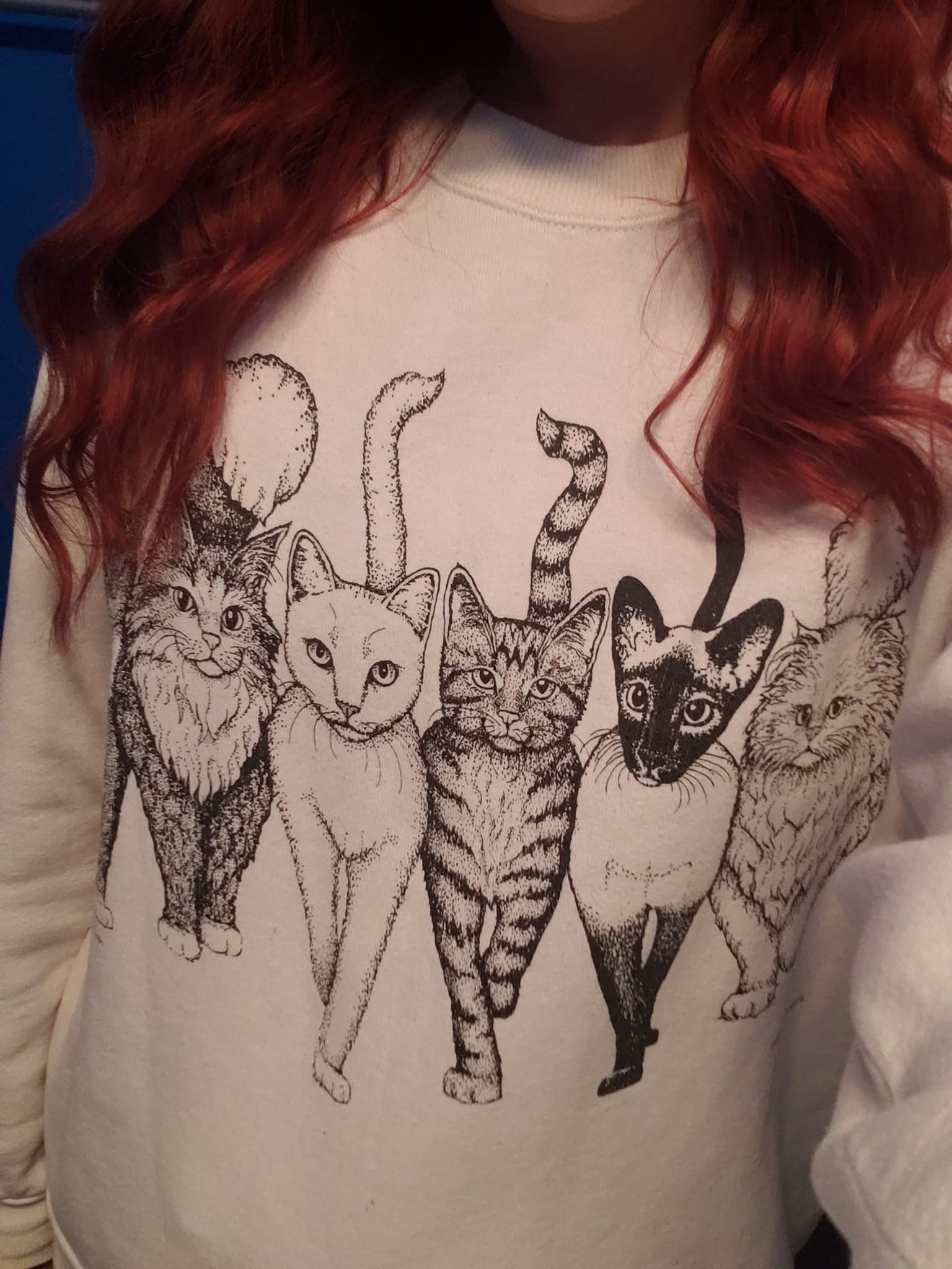 Hep Cat sweater from the 80s