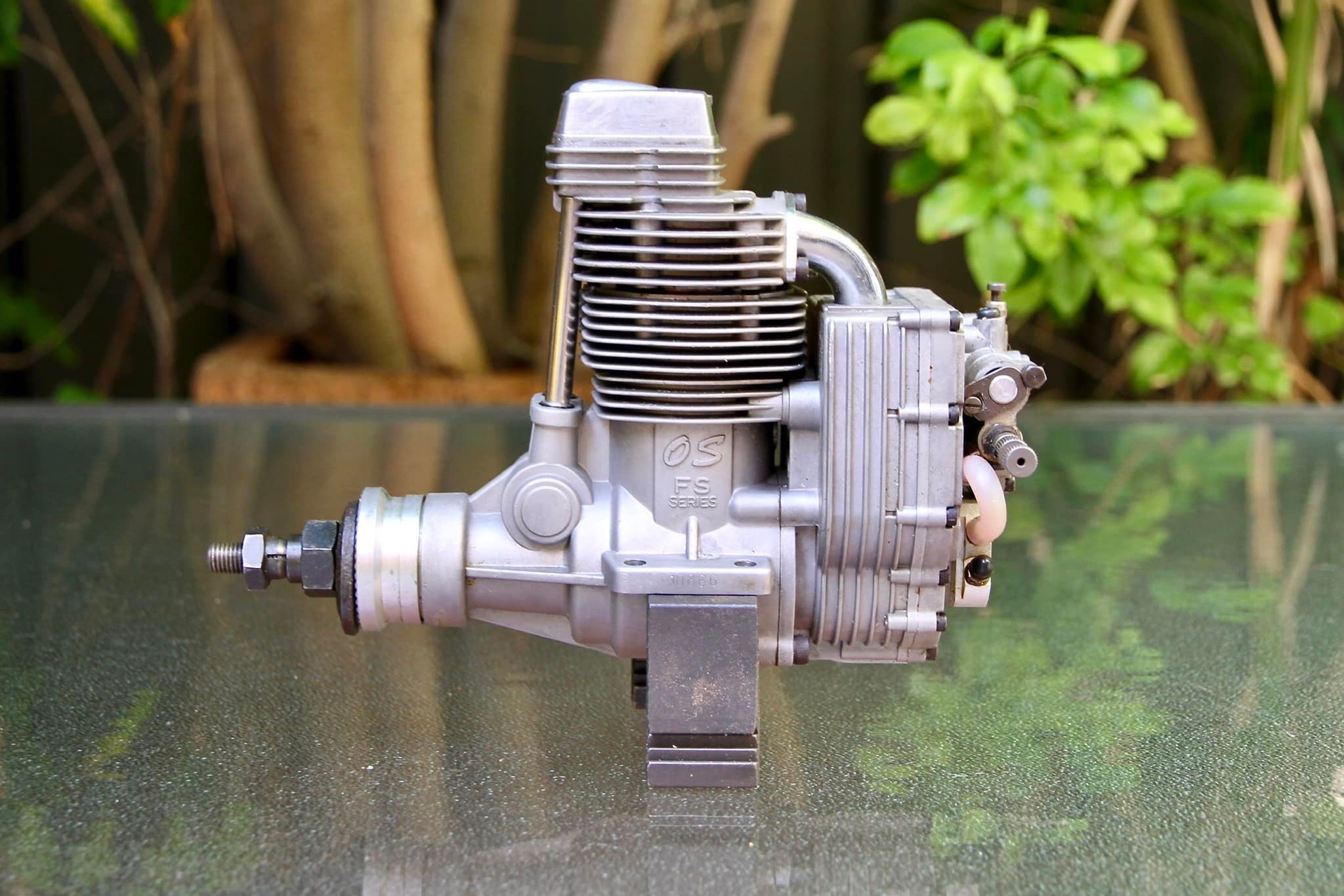 O.S FS 120 engine review: surpassing SP in four-stroke single