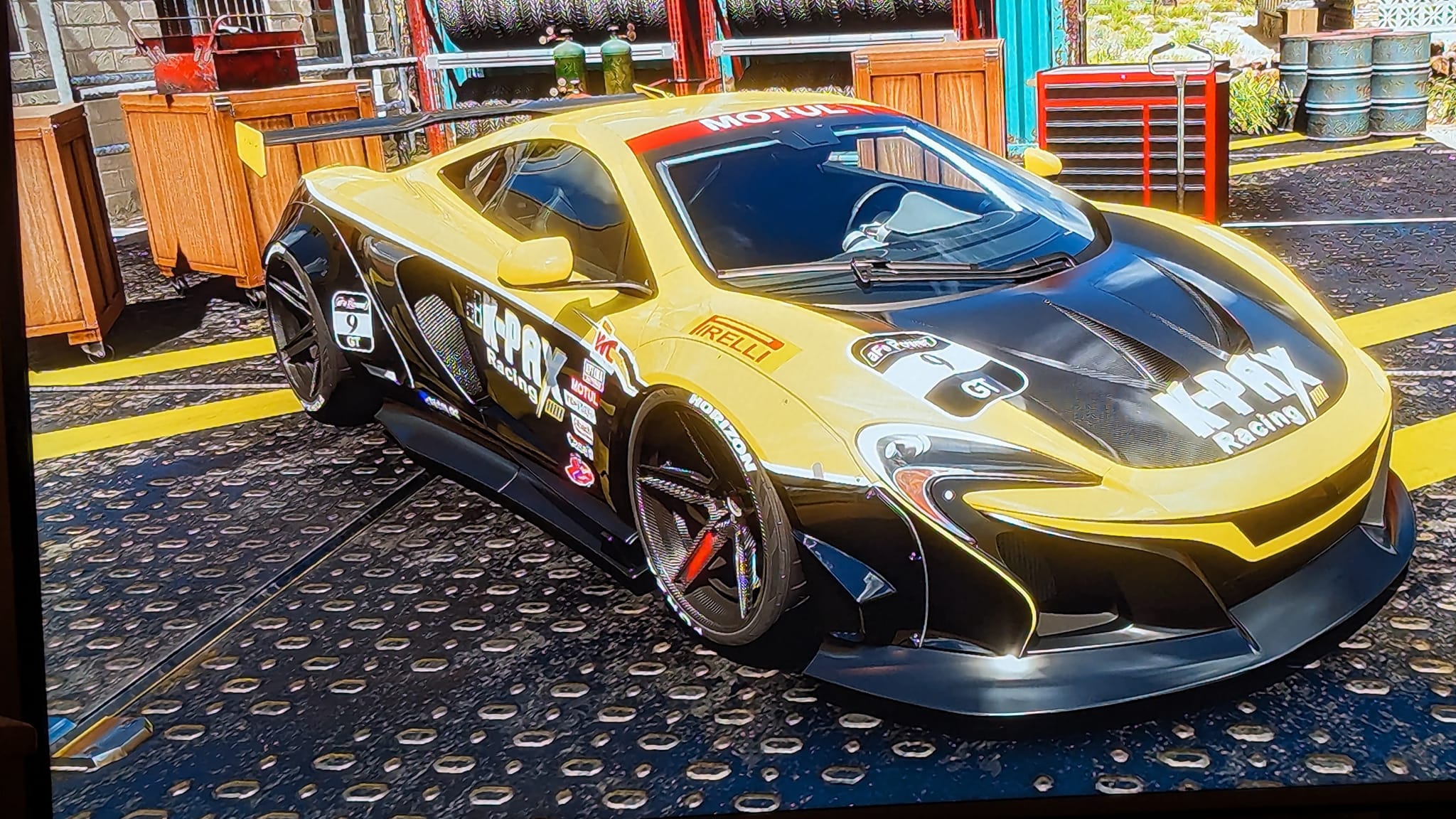K-Pax racing team car designs in Forza