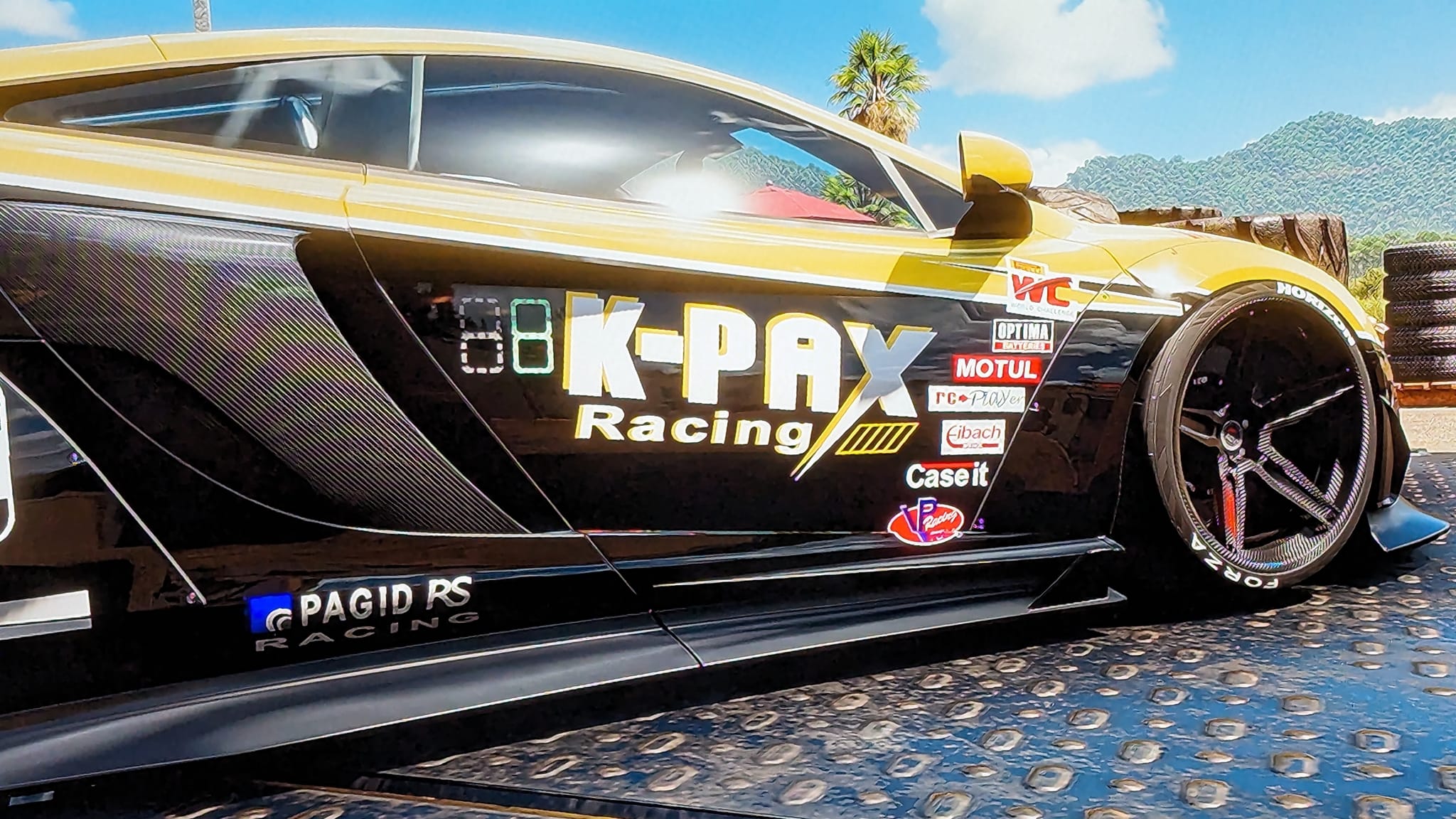 K-Pax racing team car designs in Forza