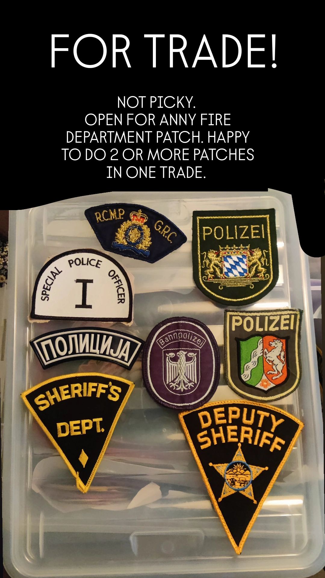 Fire and EMS Patch Trader | Facebook