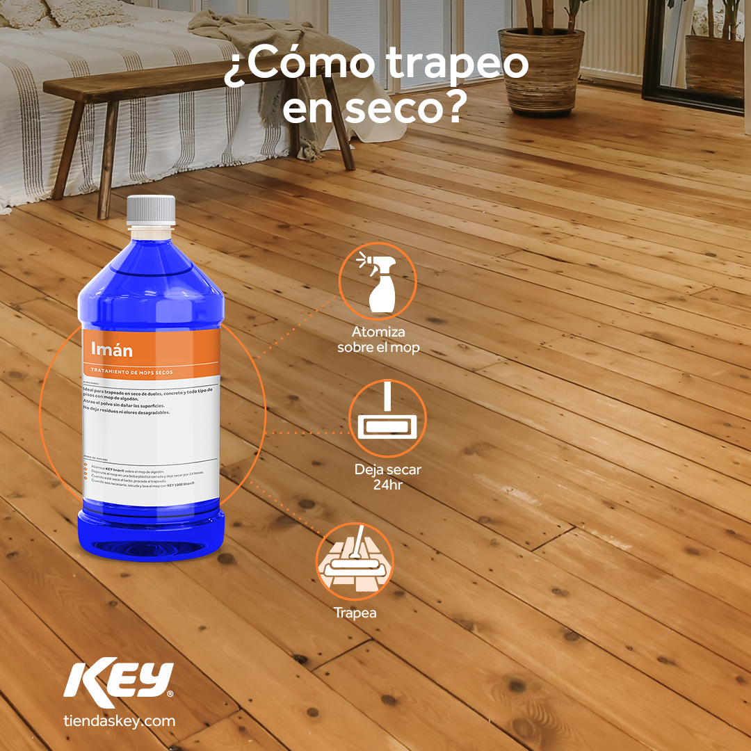 KEY HOGAR - ¿Cómo trapeo en seco? 🏪 Disponibles en... | Facebook