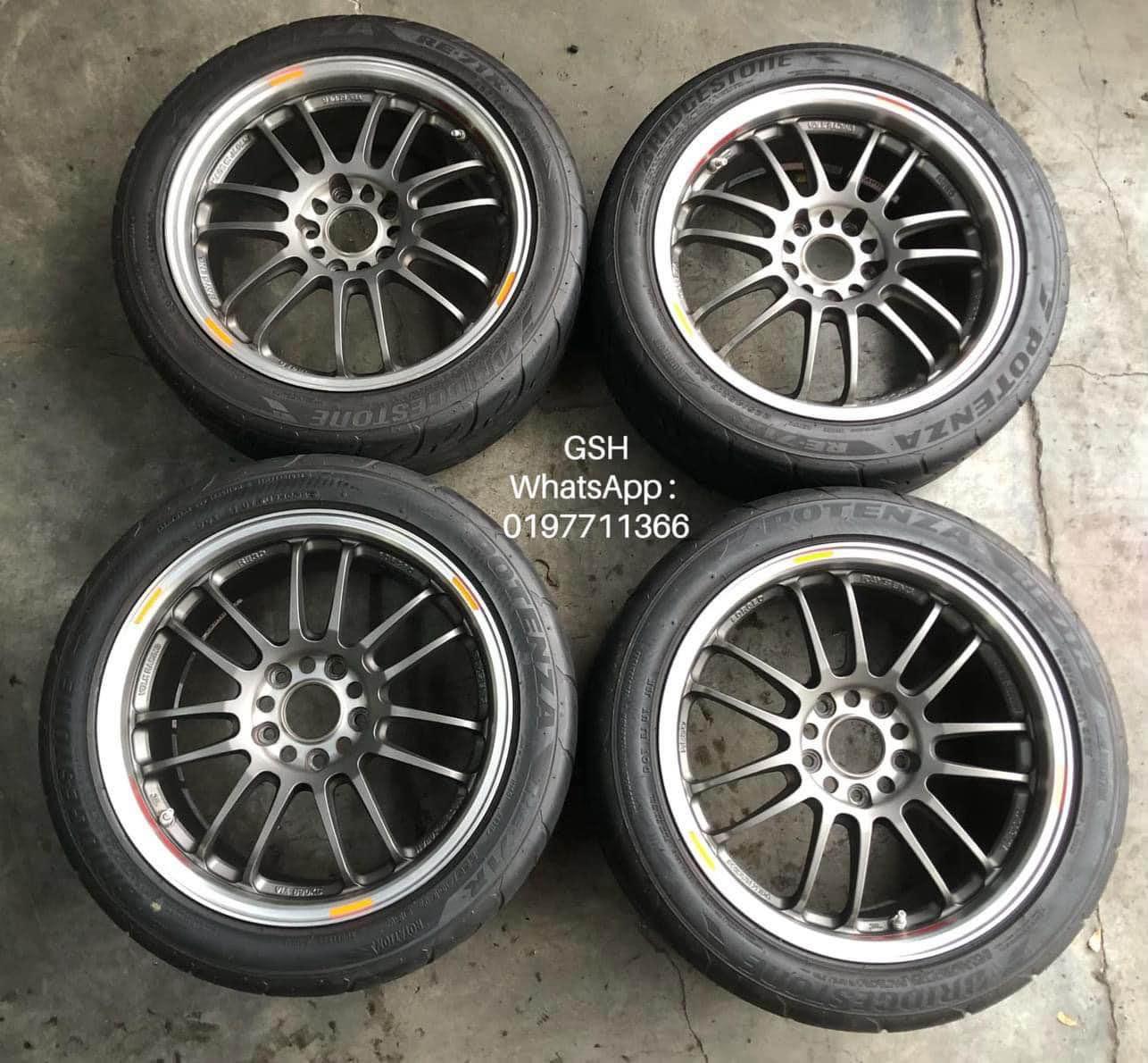 Original 17” Volk Rays RE30 ClubSport Limited Edition - Honda