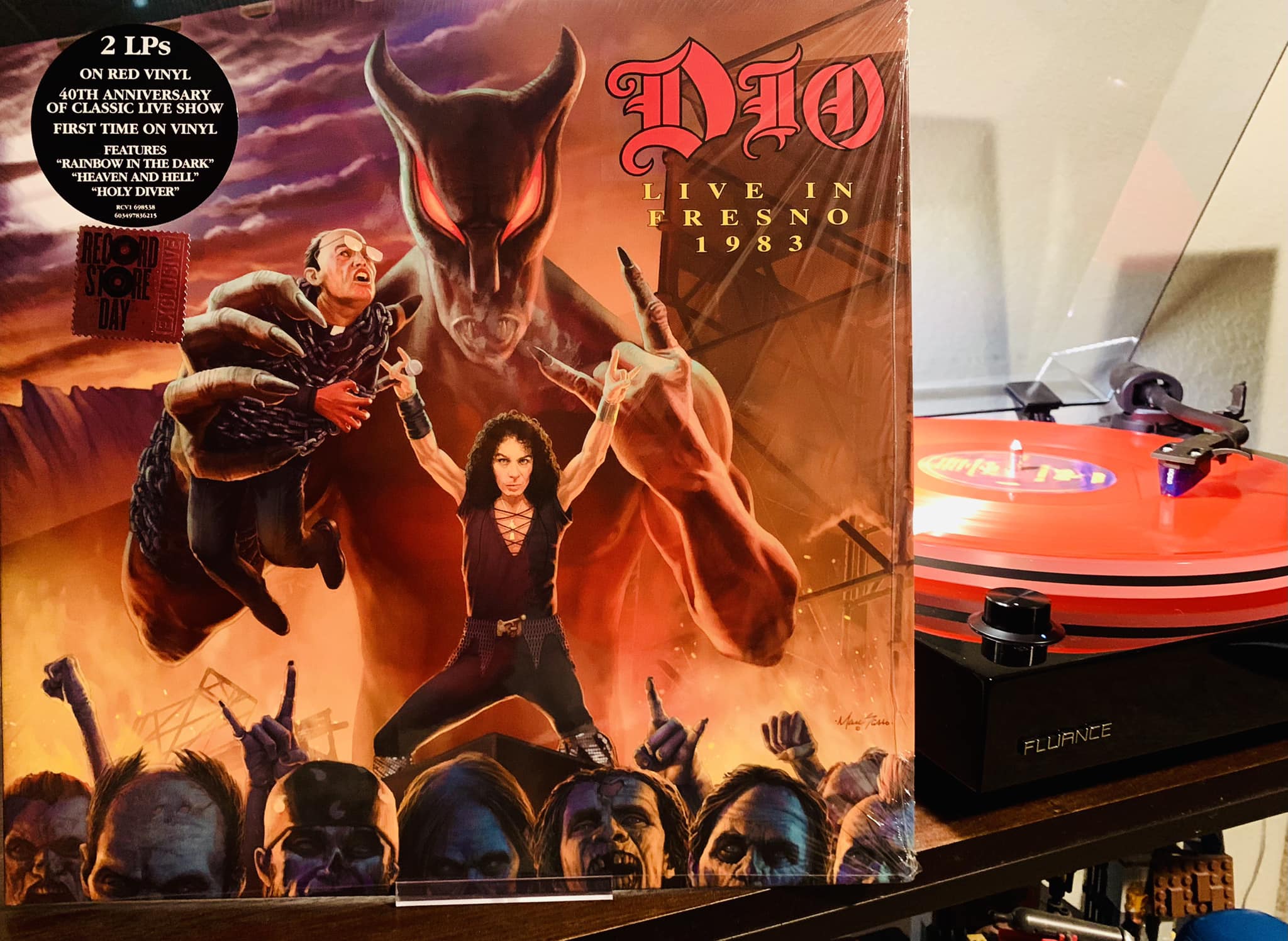 Dio Live in Fresno 1983 Vinyl Concert Album Discussion