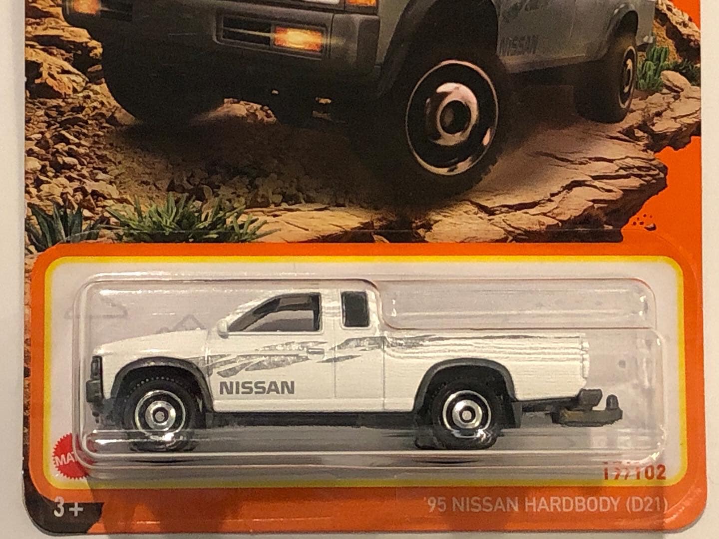 Matchbox 95 Nissan Hardbody Pickup MB 70 Years Series 1:64 Scale