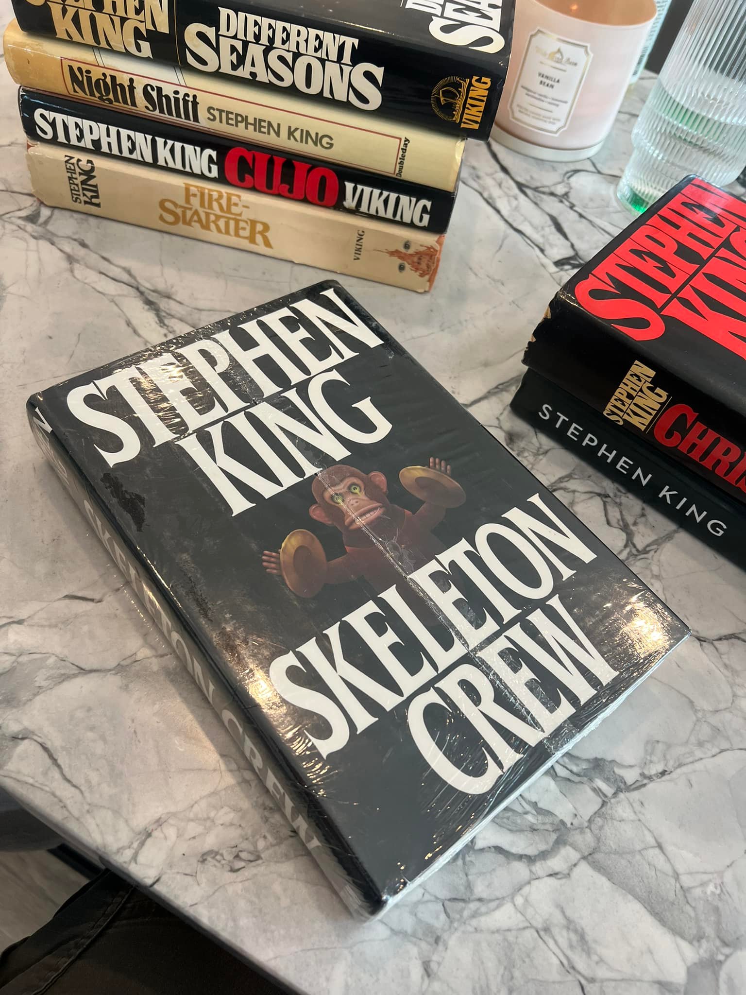 Were Stephen King books ever plastic wrapped?