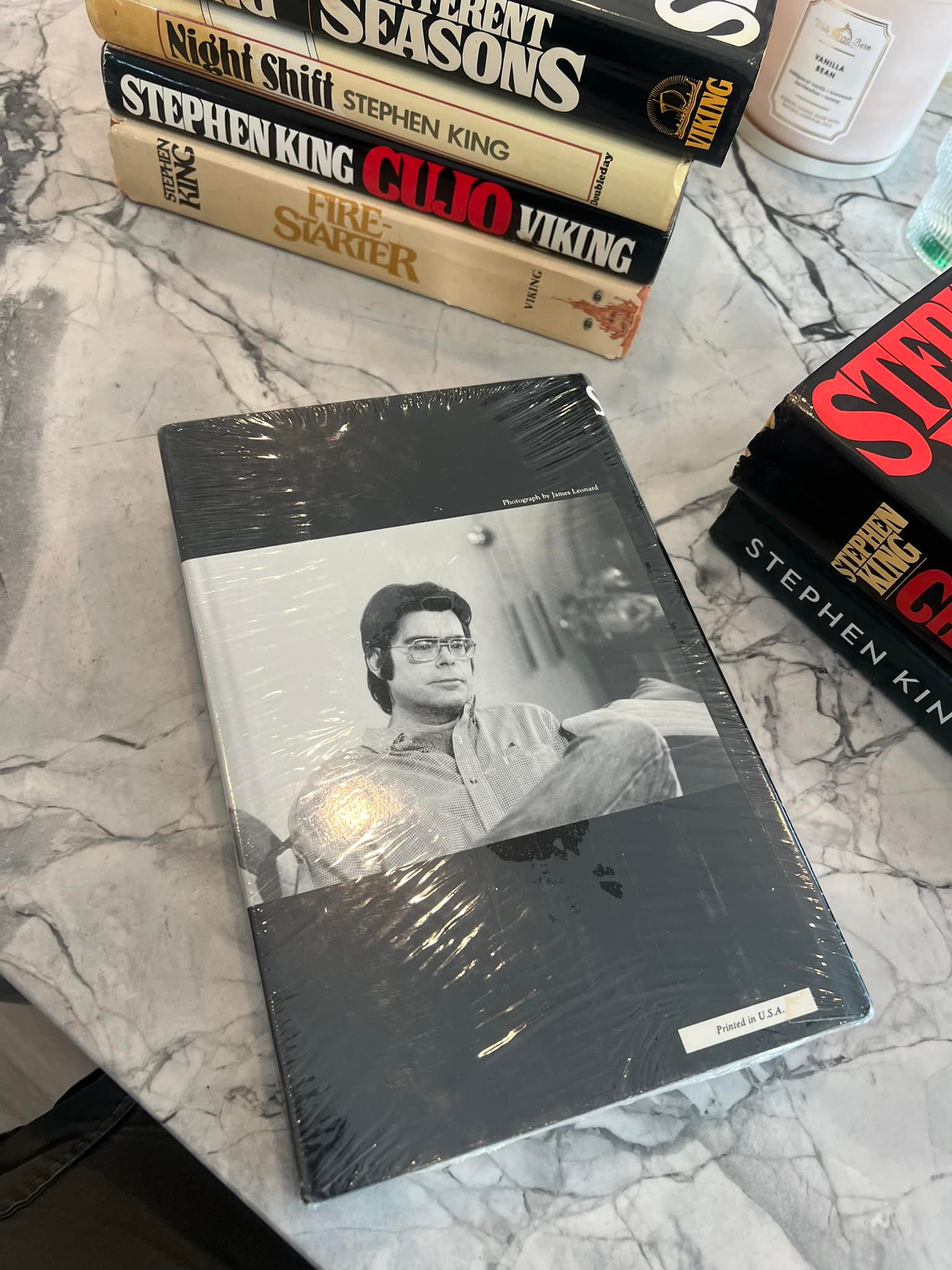 Were Stephen King books ever plastic wrapped?