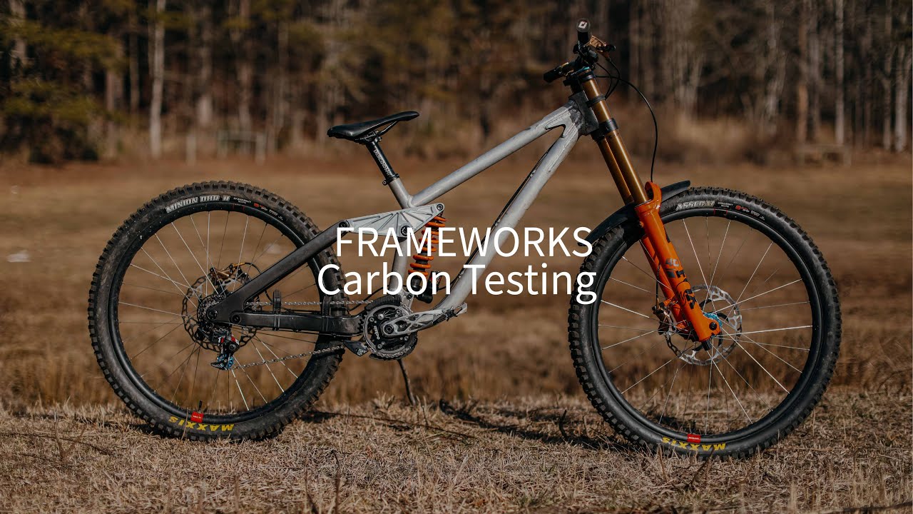 IMB - First ride on the carbon rear triangle of the Frameworks Race ...