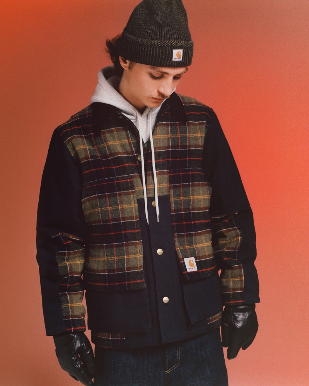 The Highland Jacket: a heavyweight poly-wool blend style 