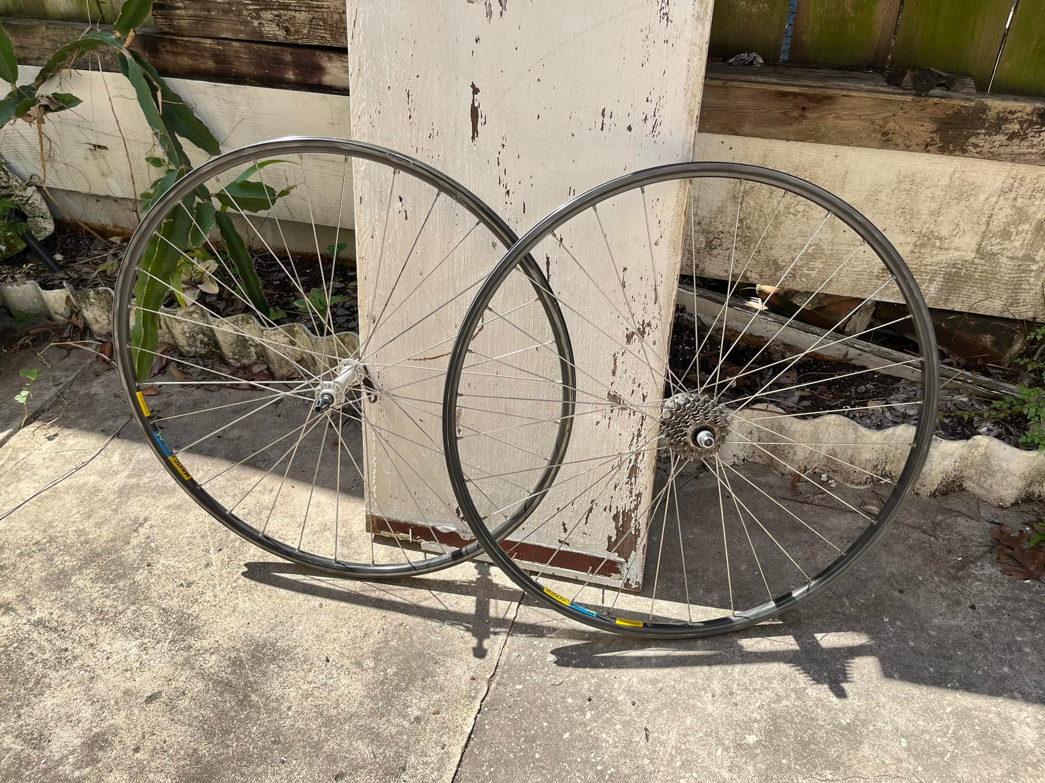 What is the value of Hi-E hubs with Mavic Open 4 CD rims?