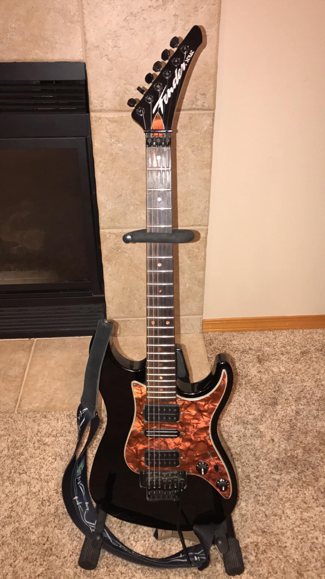 Late 80's Fender Stratocaster with unique features