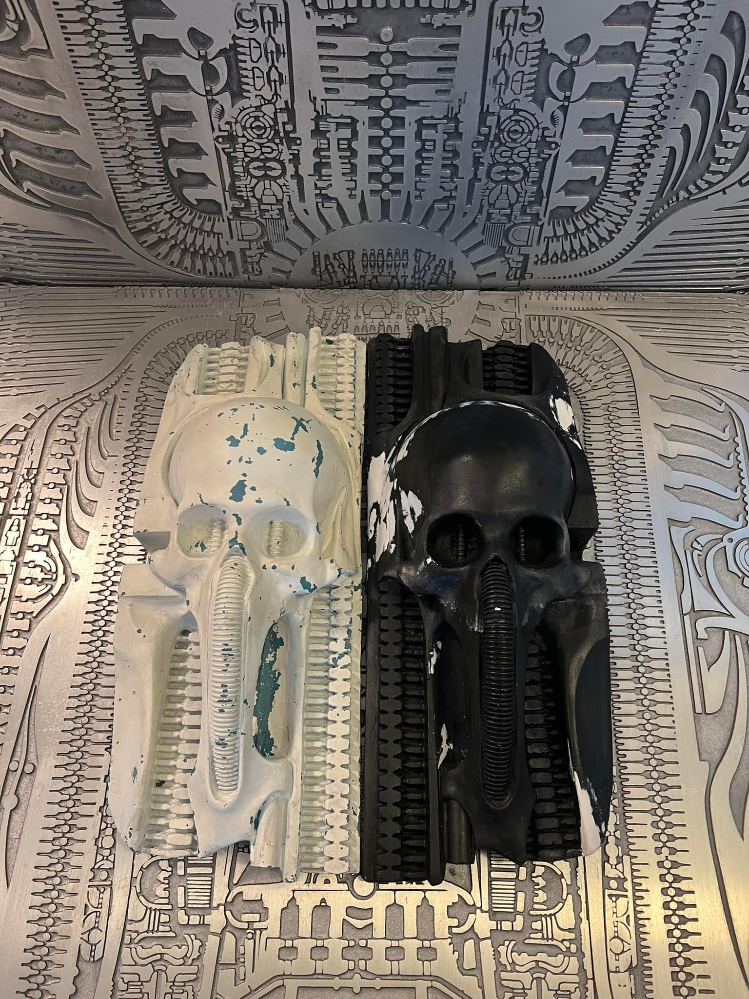 H.R. Giger Original Left & Right Door's Handles #hrgiger #master