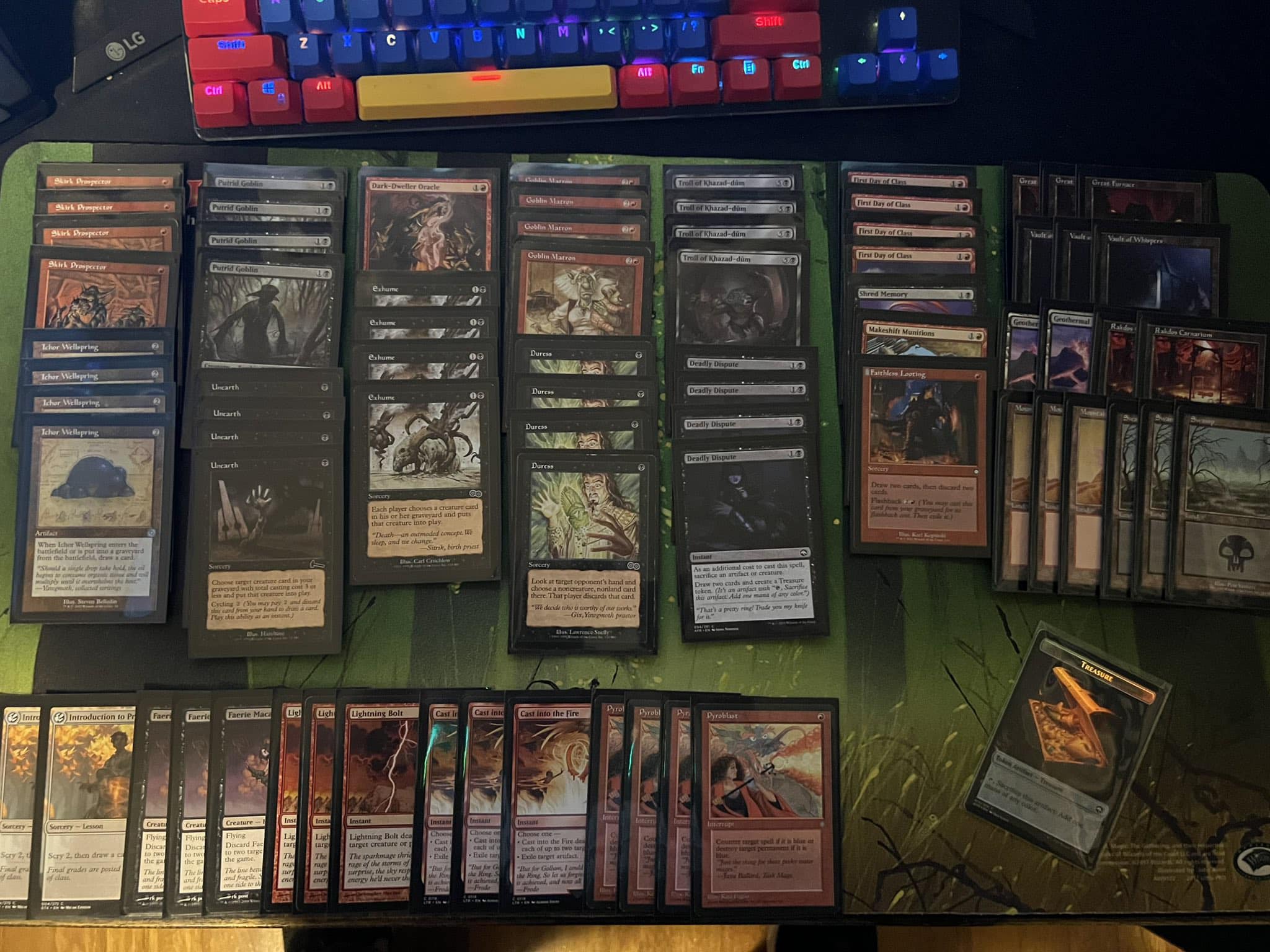 mtg old border cards 50 Random Foil Rebound (If you cast this spell from your hand What are favorite old border