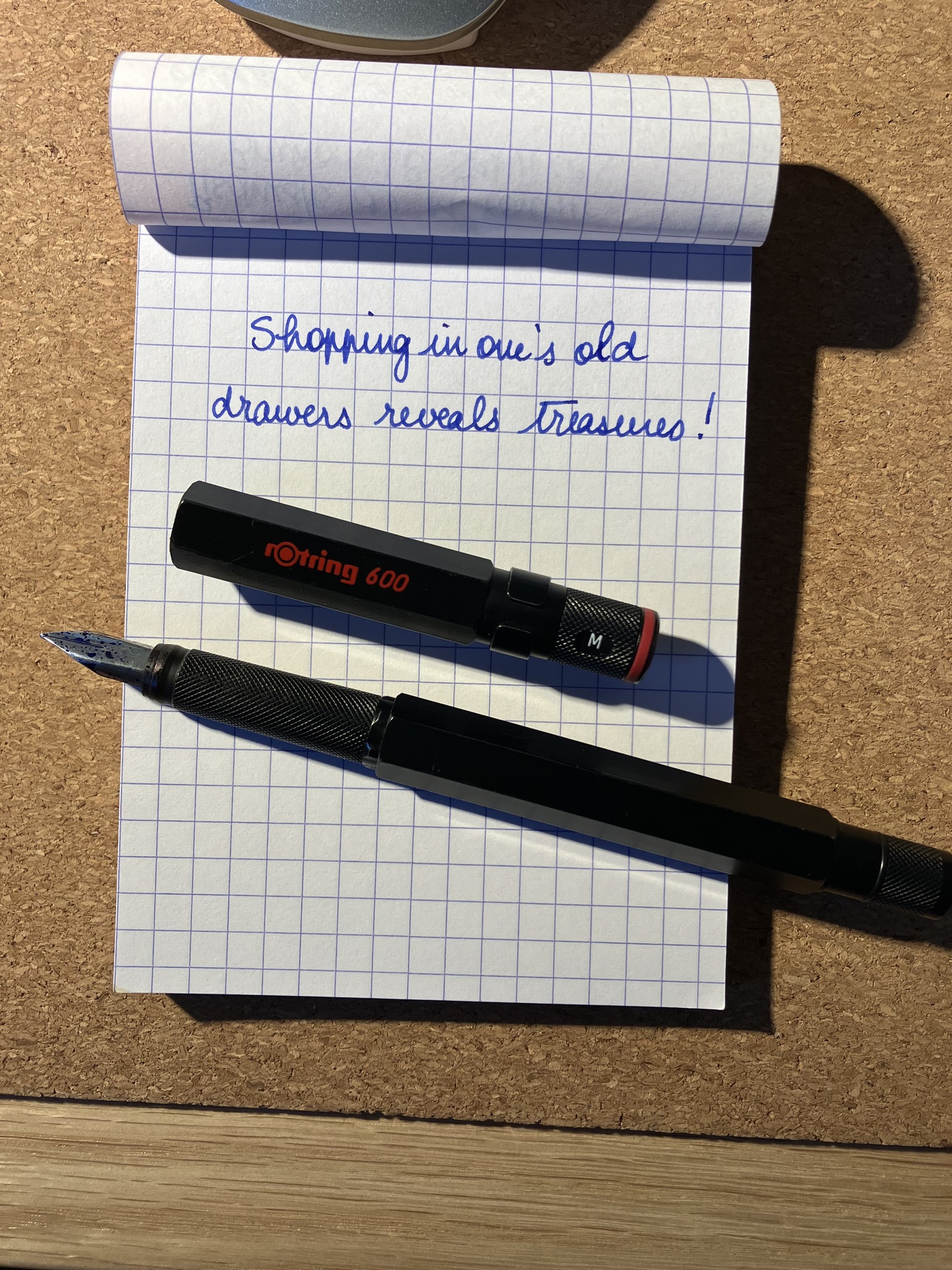 Rediscovering a Faber-Castell 882 fountain pen and Rotring 