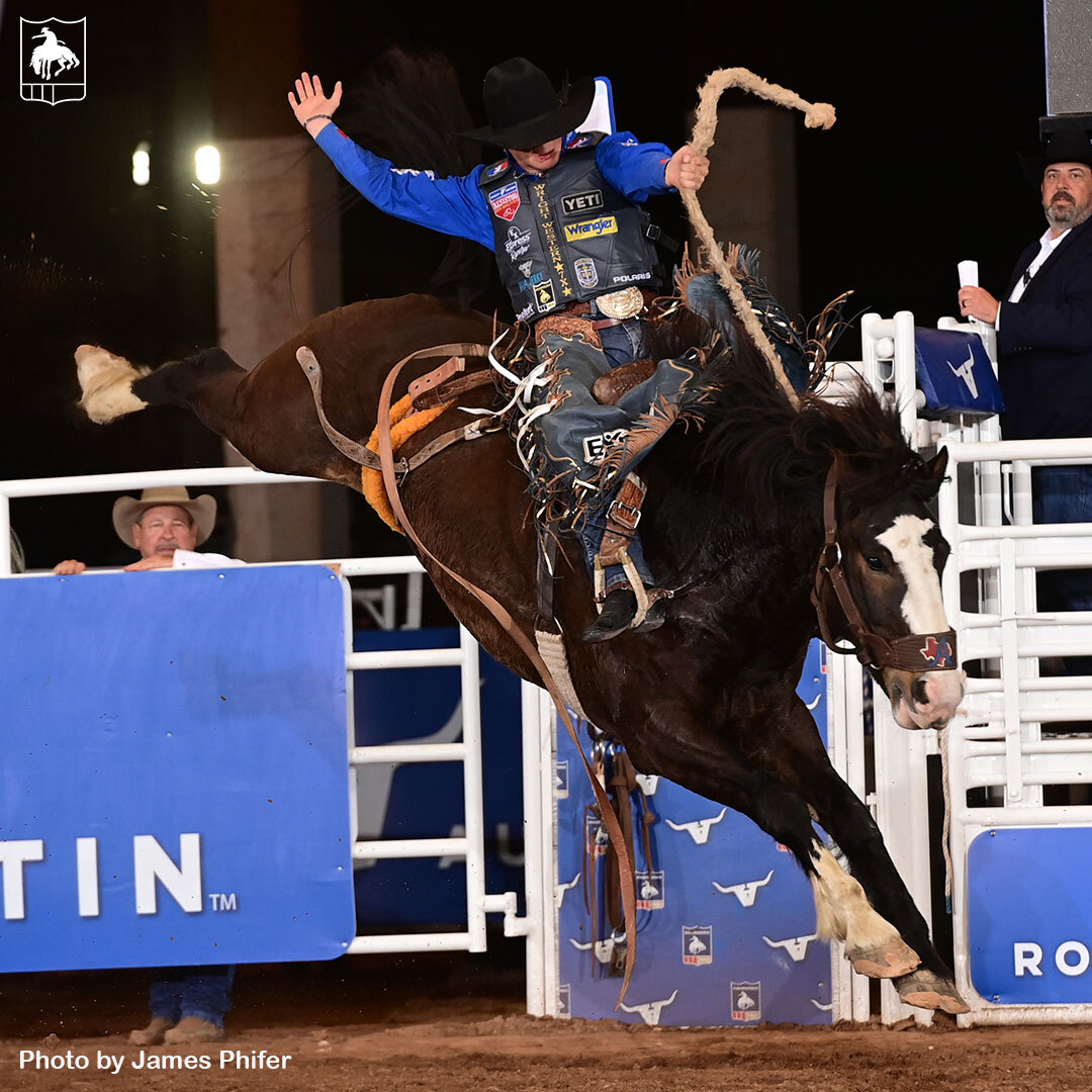 PRCA - Stetson Wright Works His Magic Again at Rodeo Austin with Saddle ...