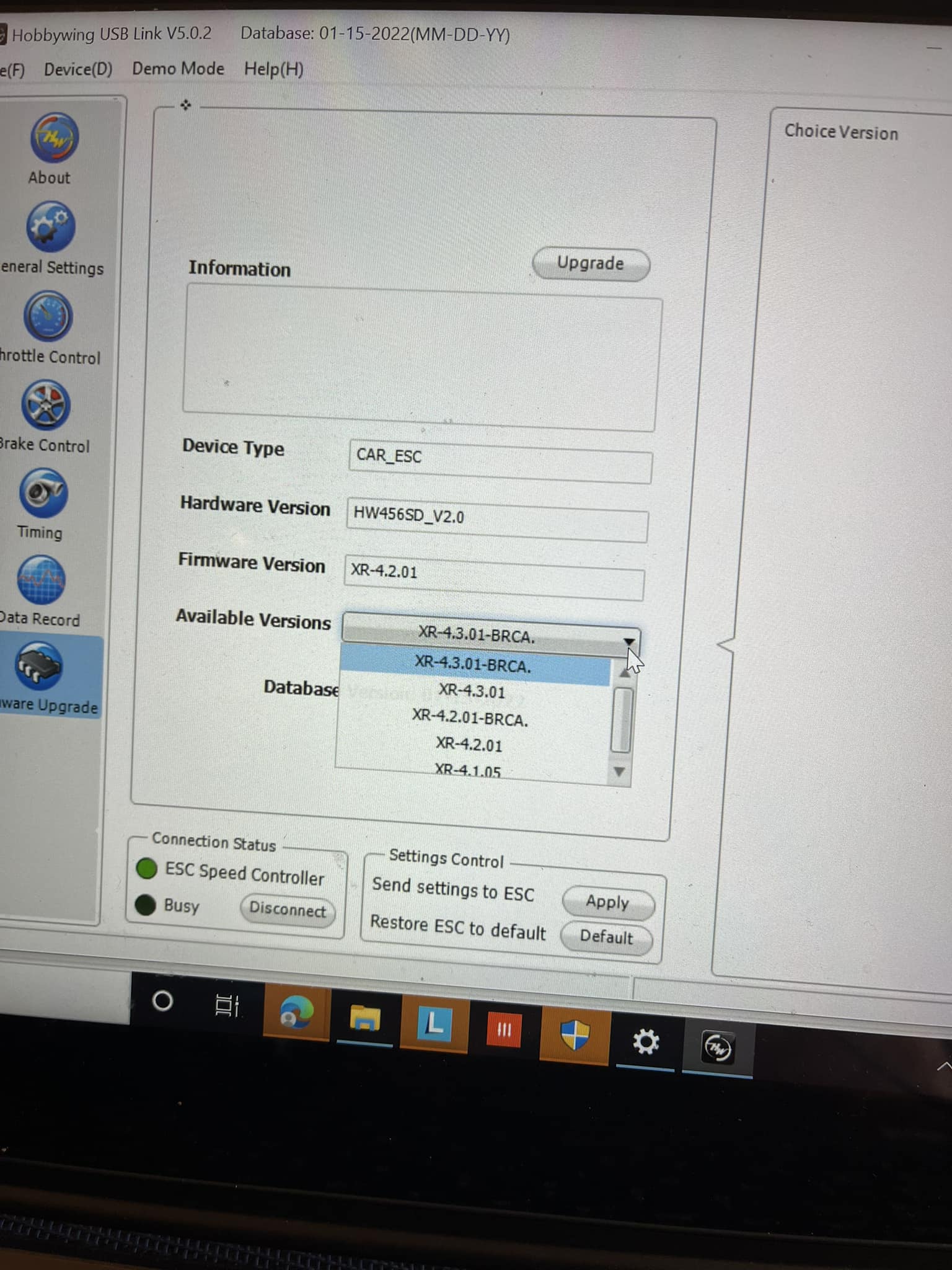 Modulo Bluetooth Hobbywing OTA Programmer – Per ESC Xerun, Ezrun, Seaking