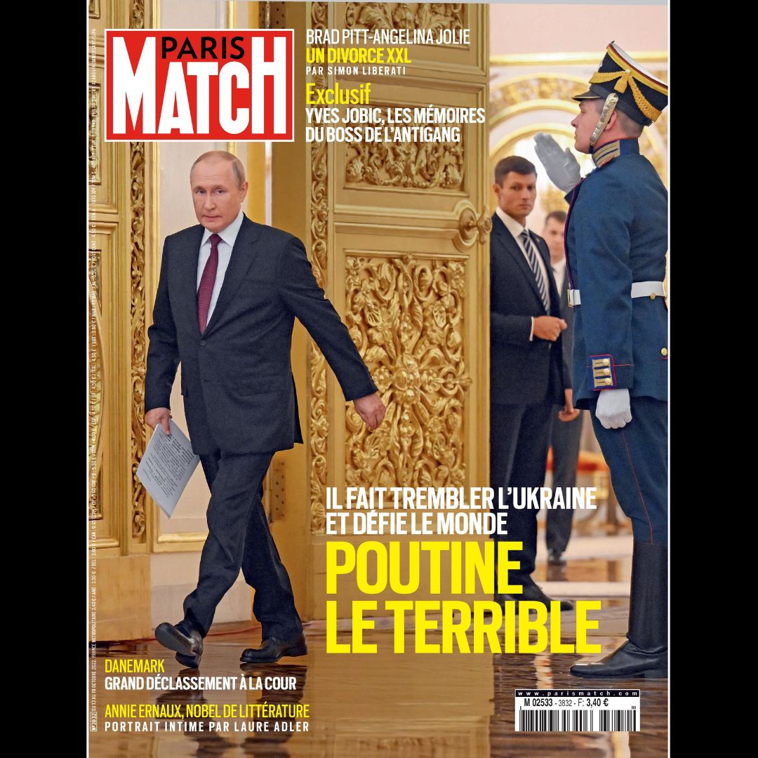 Paris Match - 🚨 À la une de 𝗣𝗔𝗥𝗜𝗦 𝗠𝗔𝗧𝗖𝗛 cette semaine ! 📌 Poutine le ...
