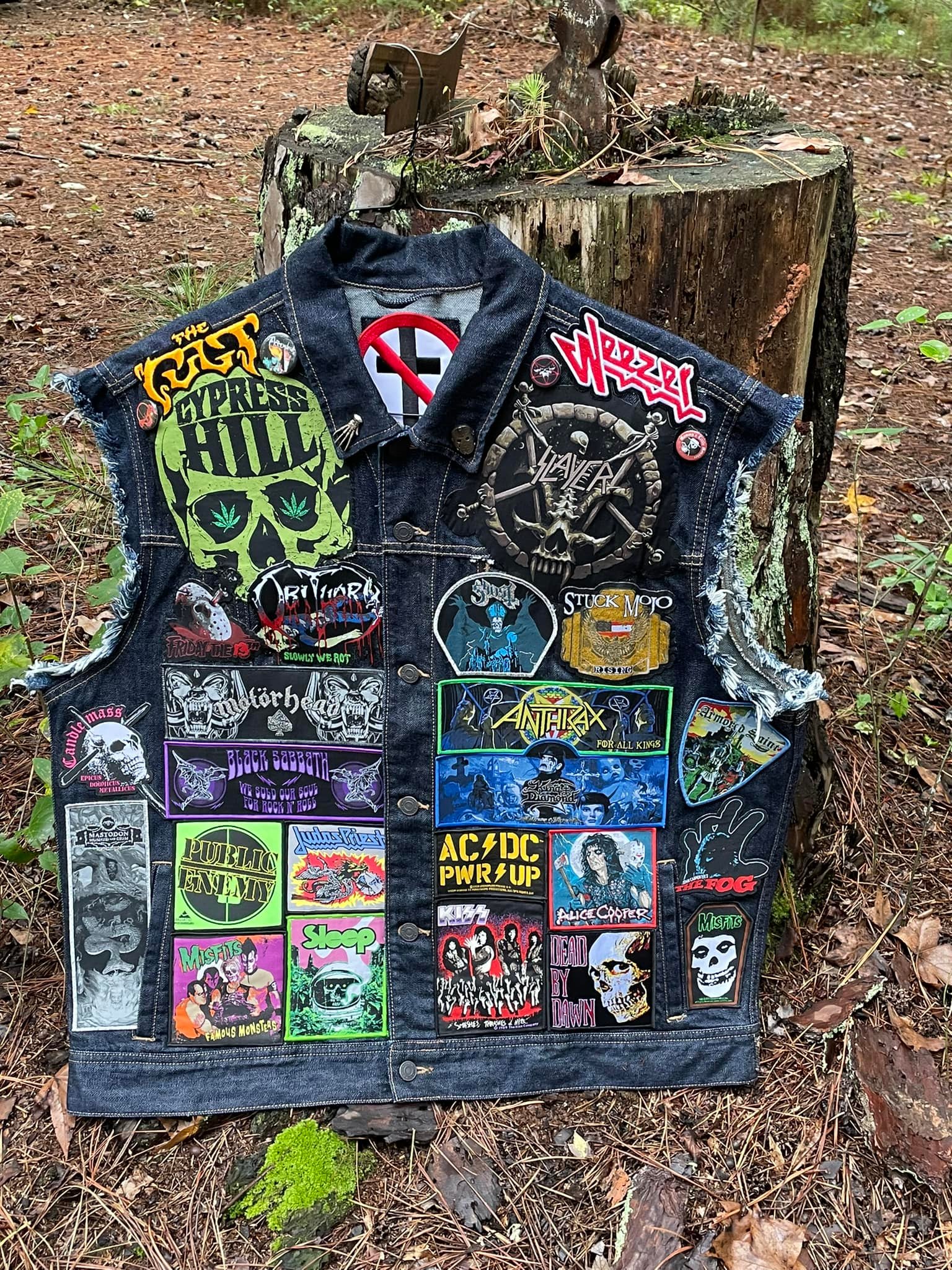 Battle vest project after 20 years, debuted at Freaks on Parade tour