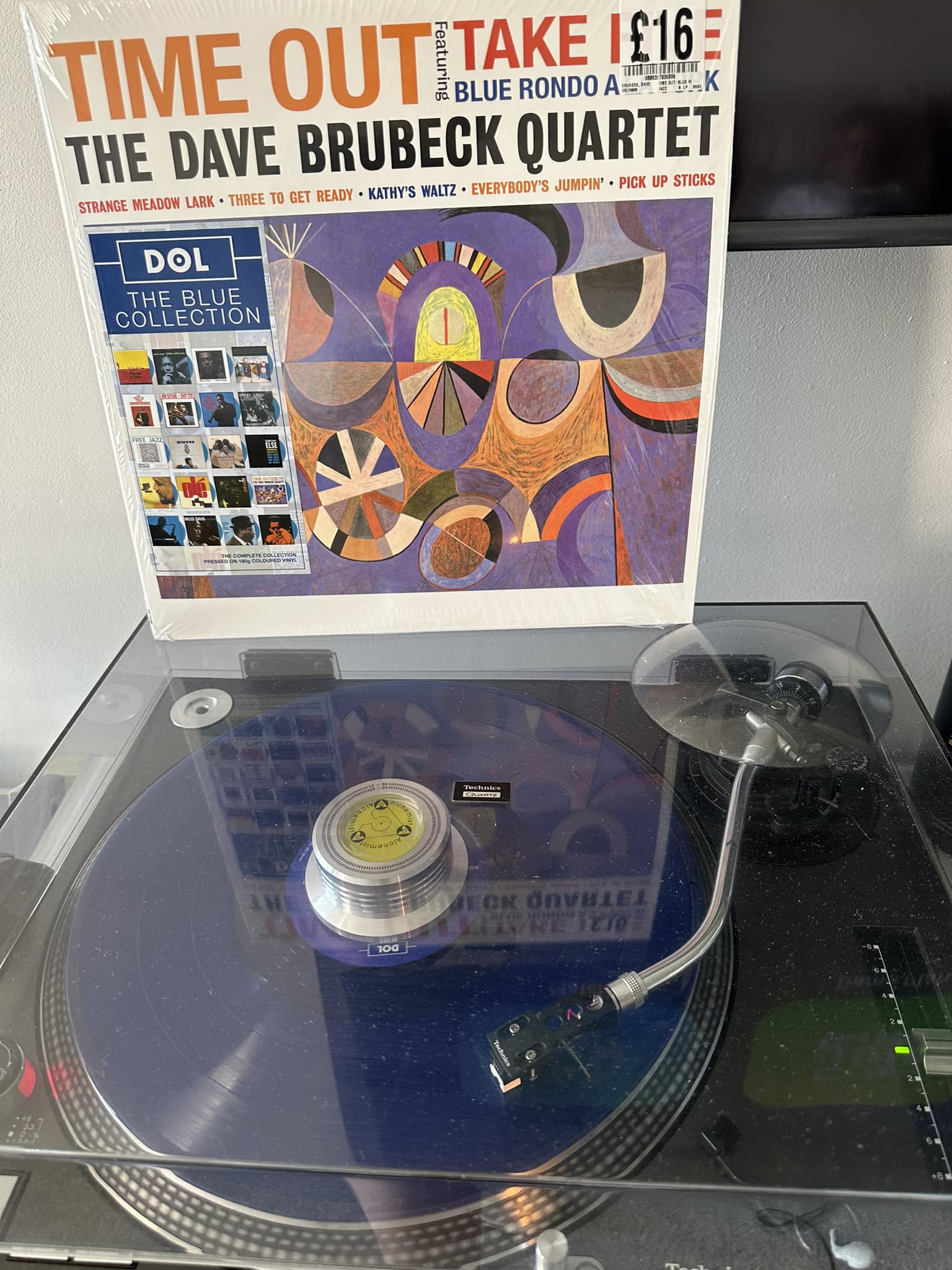 Time Out featuring “Take Five” by The Dave Brubeck Quartet. CS